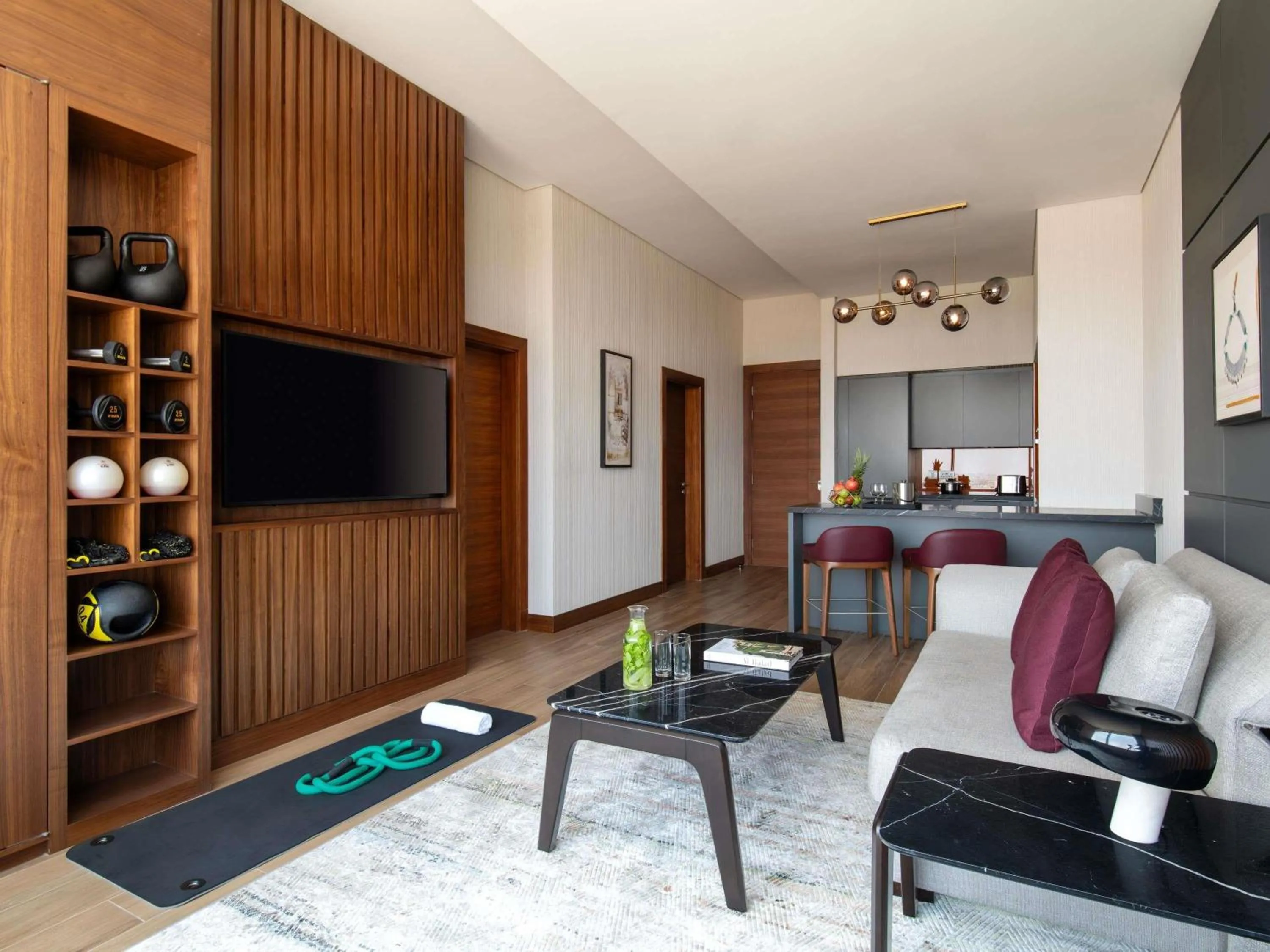 Bedroom in Swissotel Living Jeddah