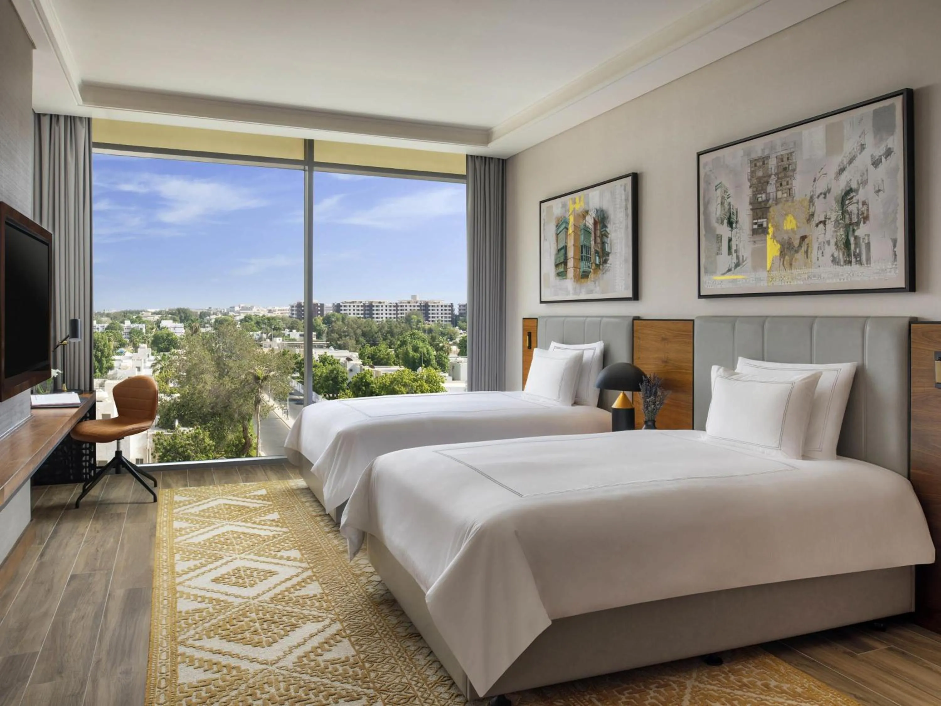 Bedroom, Bed in Swissotel Living Jeddah