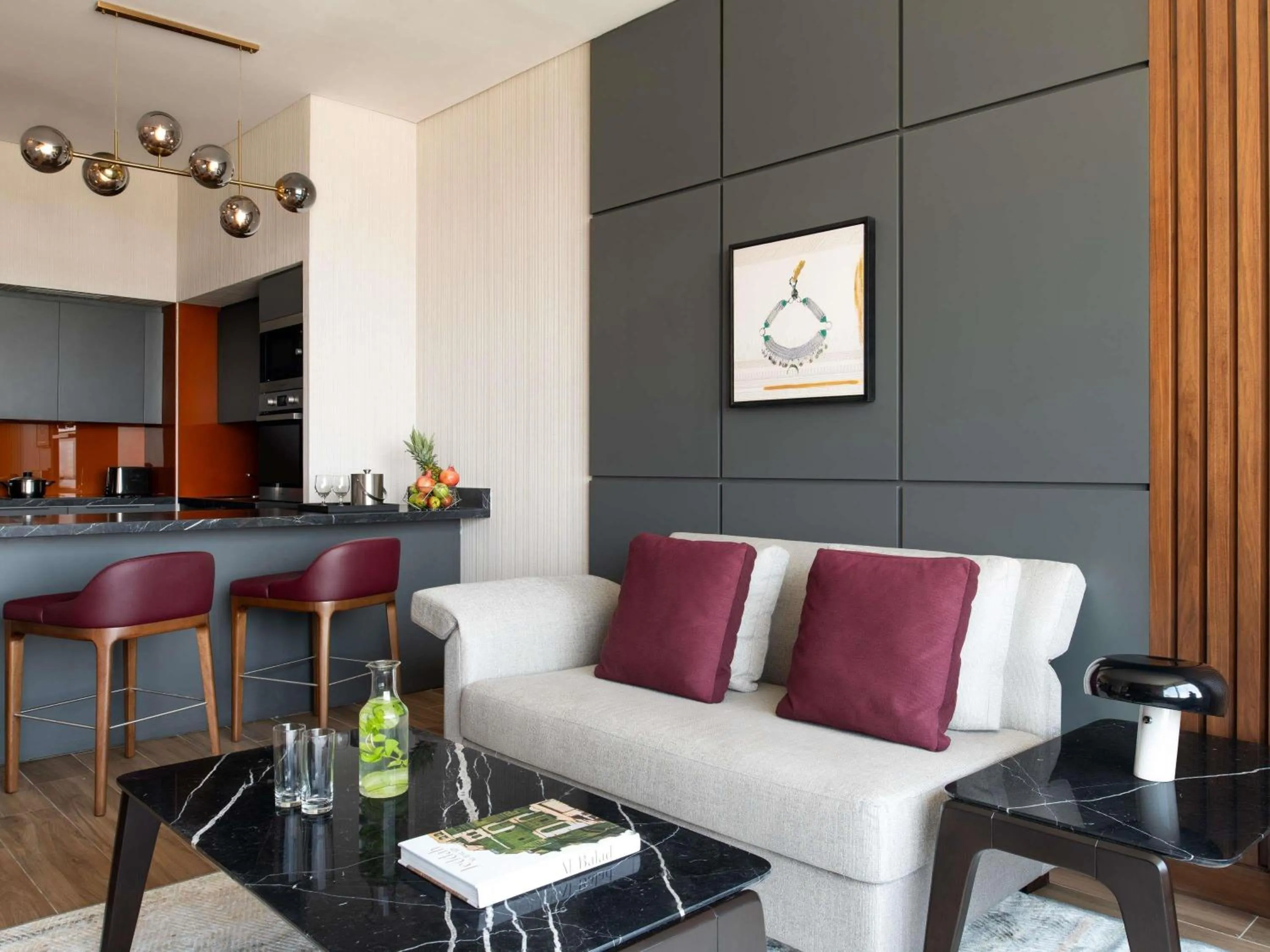 Bedroom in Swissotel Living Jeddah