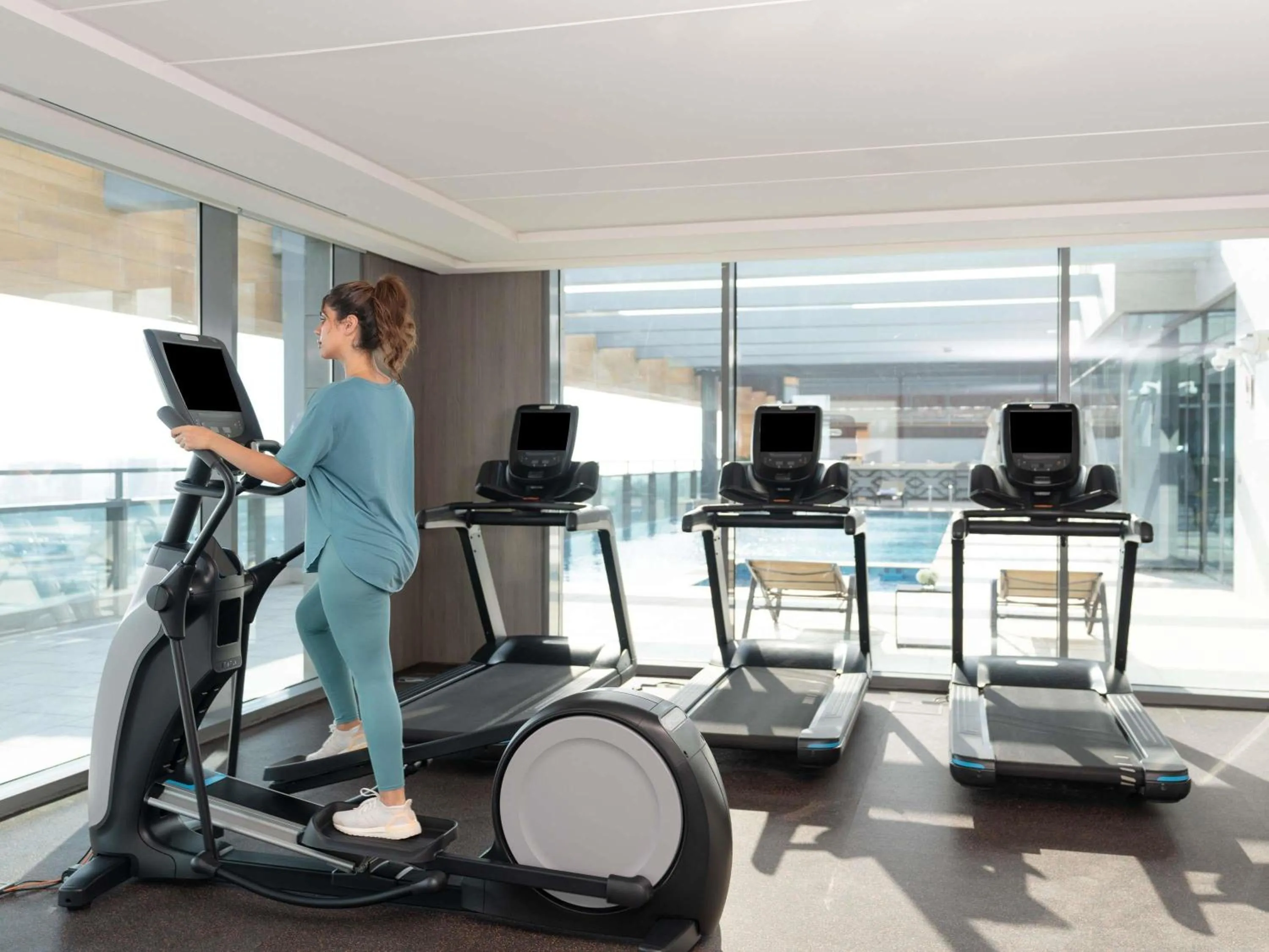 Fitness centre/facilities in Swissotel Living Jeddah