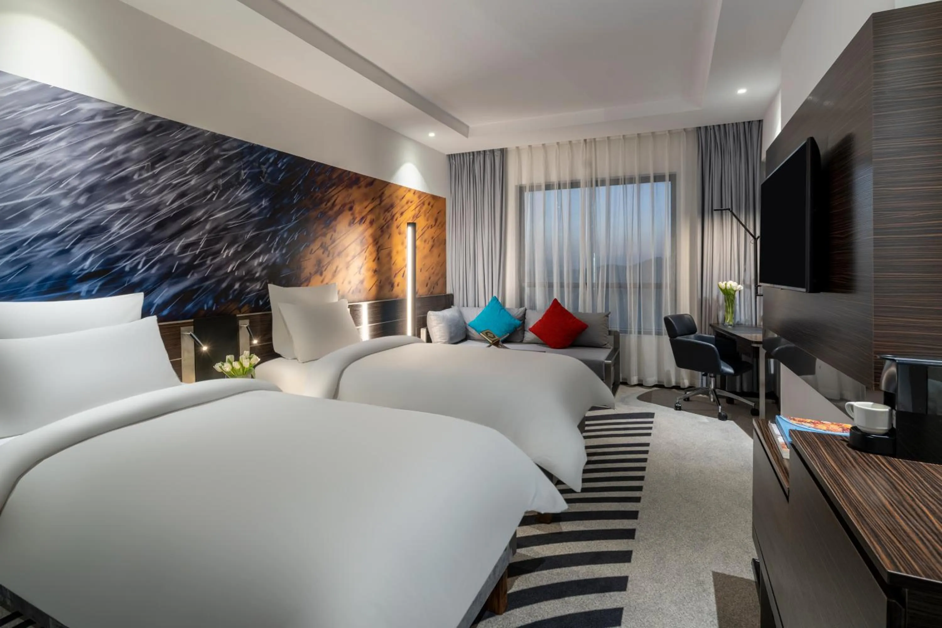 Photo of the whole room in Novotel Makkah Thakher City