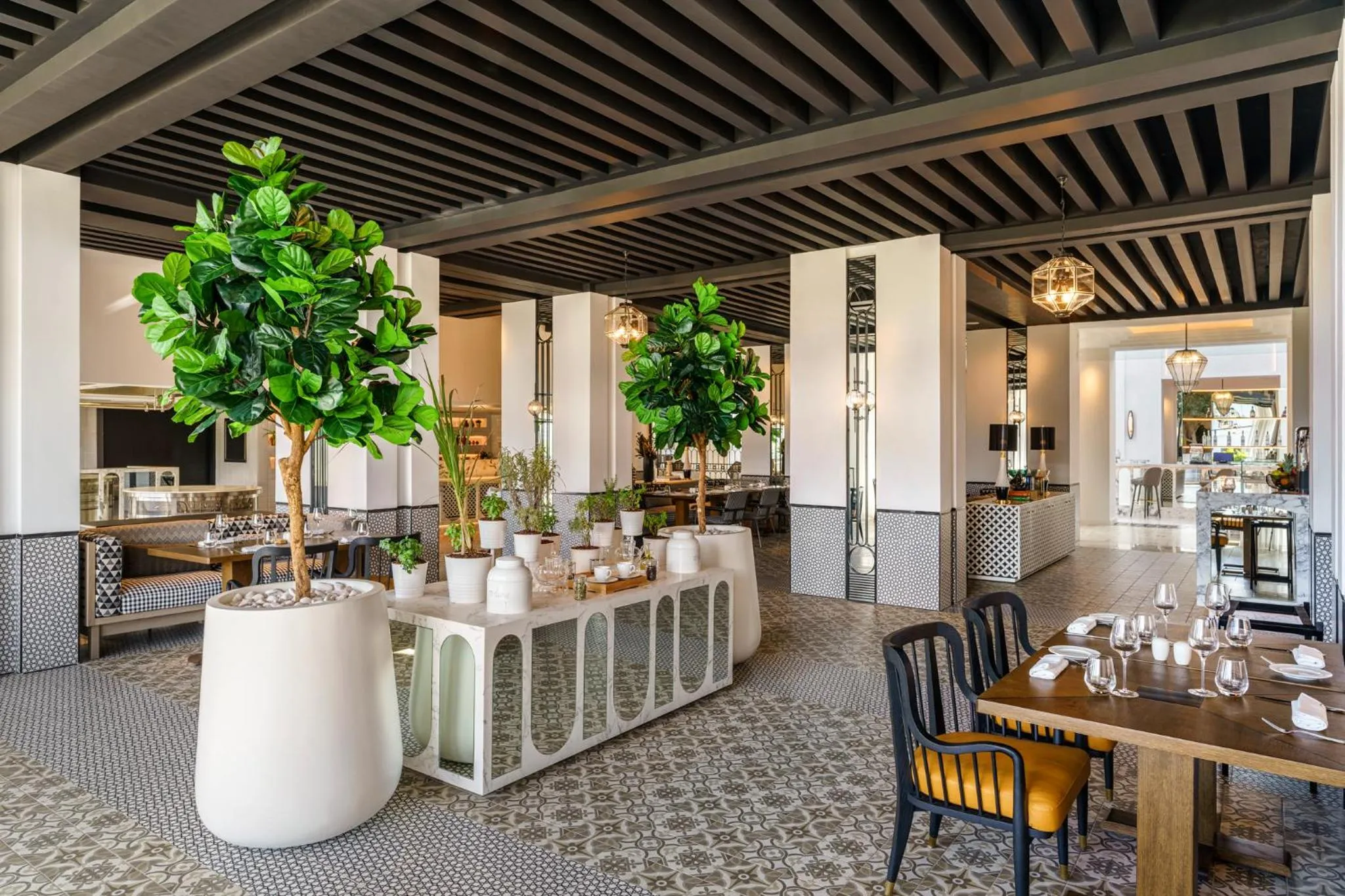 Restaurant/places to eat in Fairmont La Marina Rabat Sale Hotel