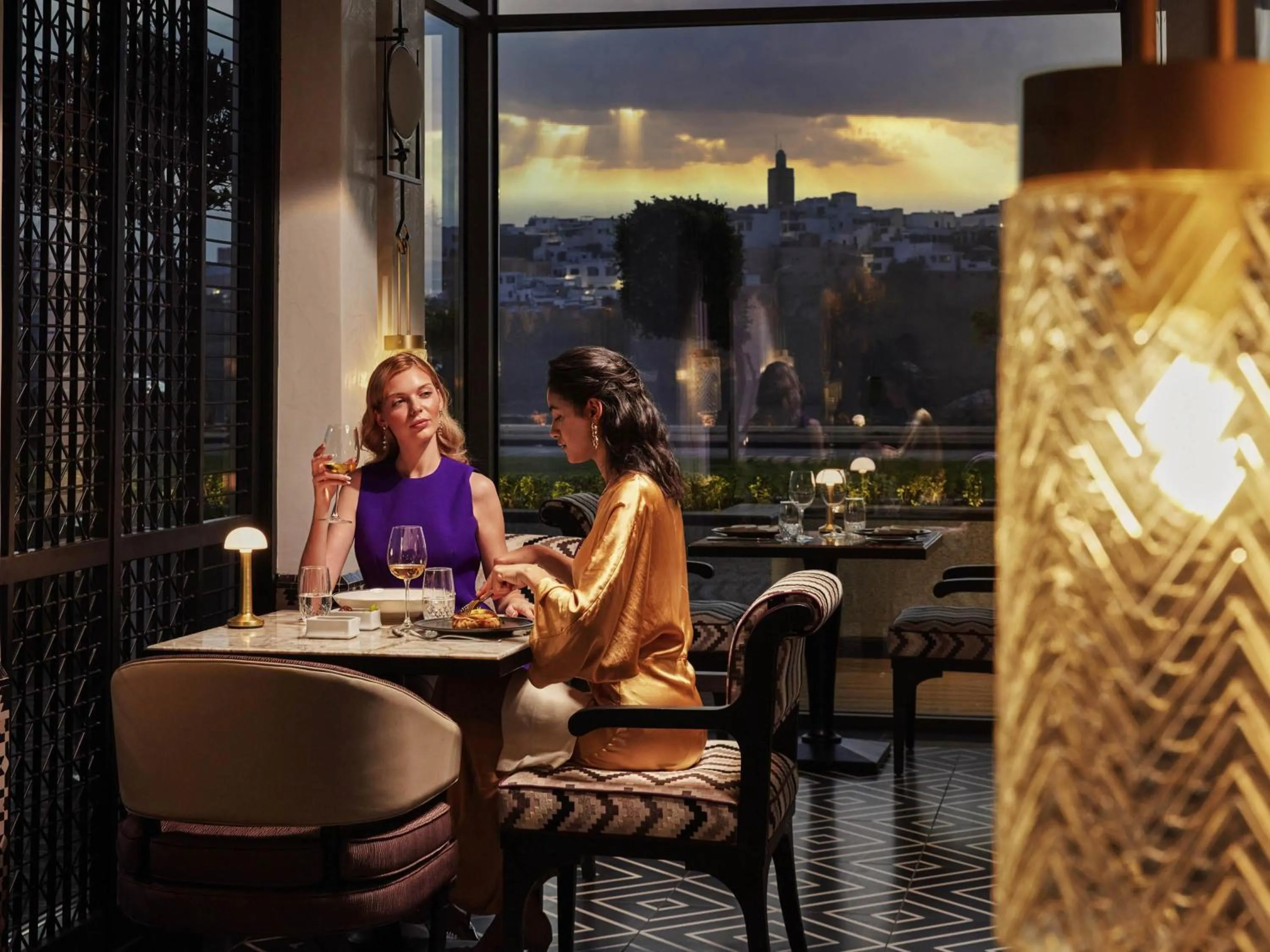 Restaurant/places to eat in Fairmont La Marina Rabat Sale Hotel