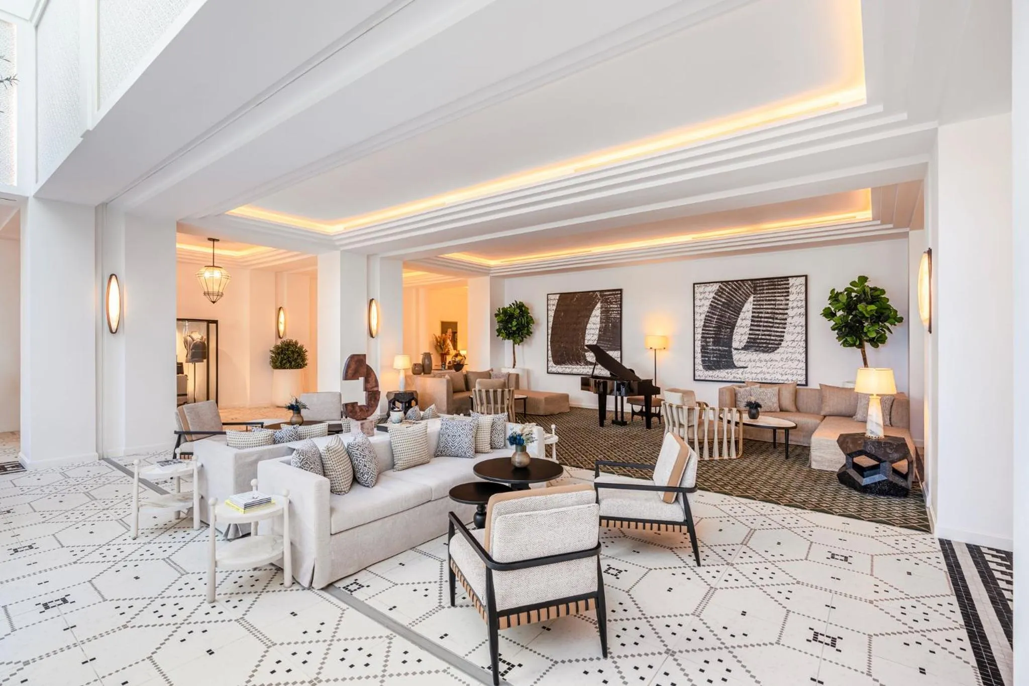 Lounge or bar in Fairmont La Marina Rabat Sale Hotel