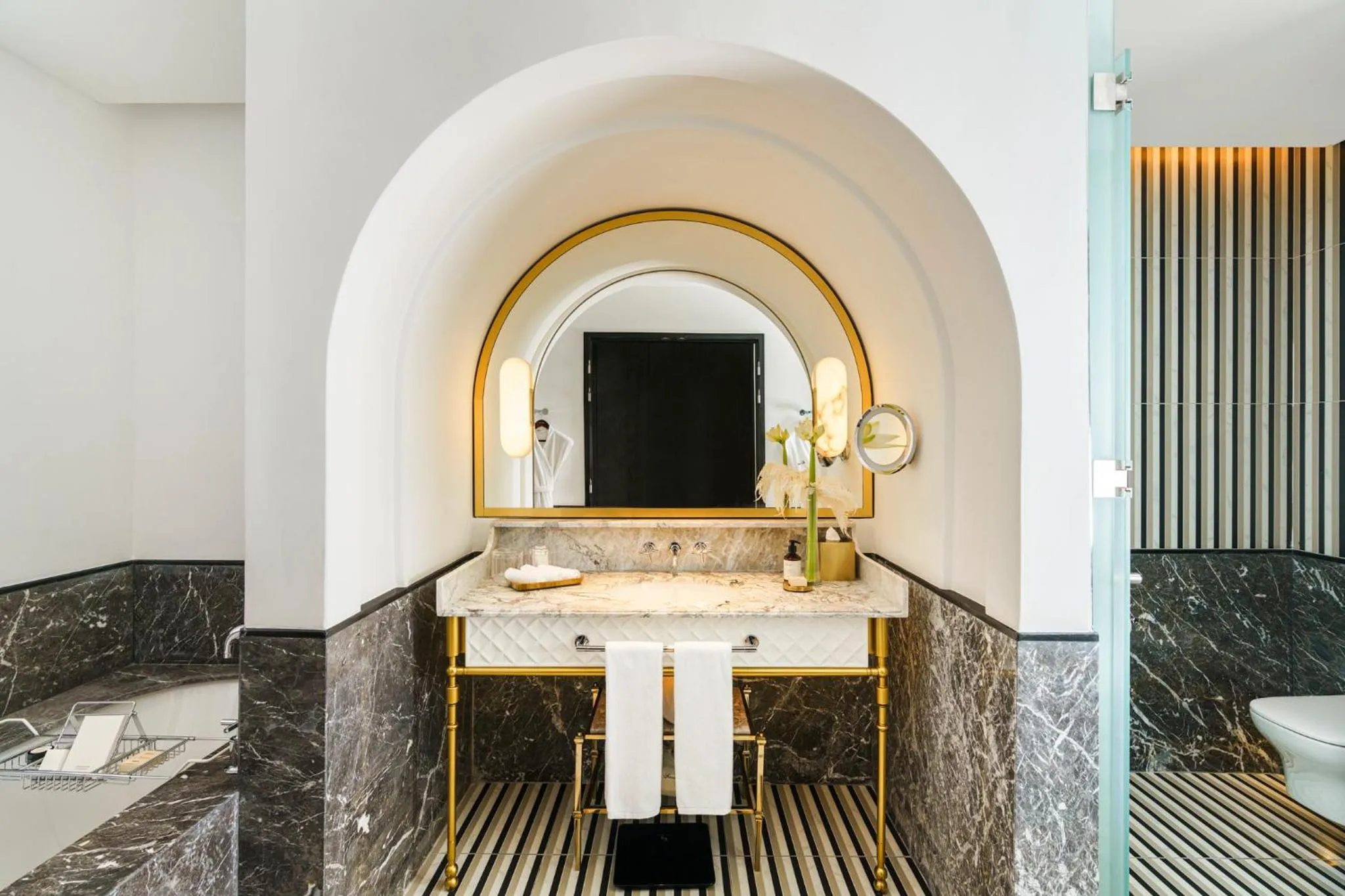 Bathroom in Fairmont La Marina Rabat Sale Hotel