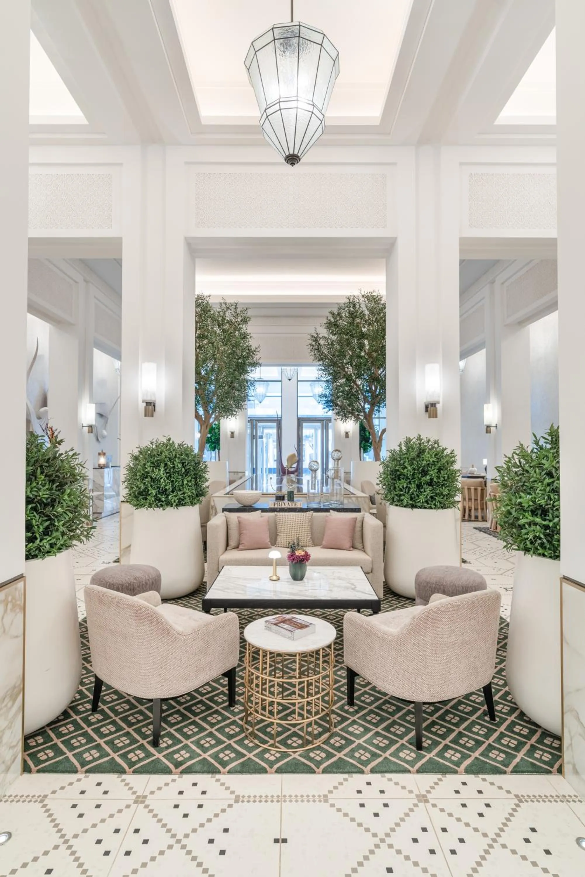 Lobby or reception in Fairmont La Marina Rabat Sale Hotel