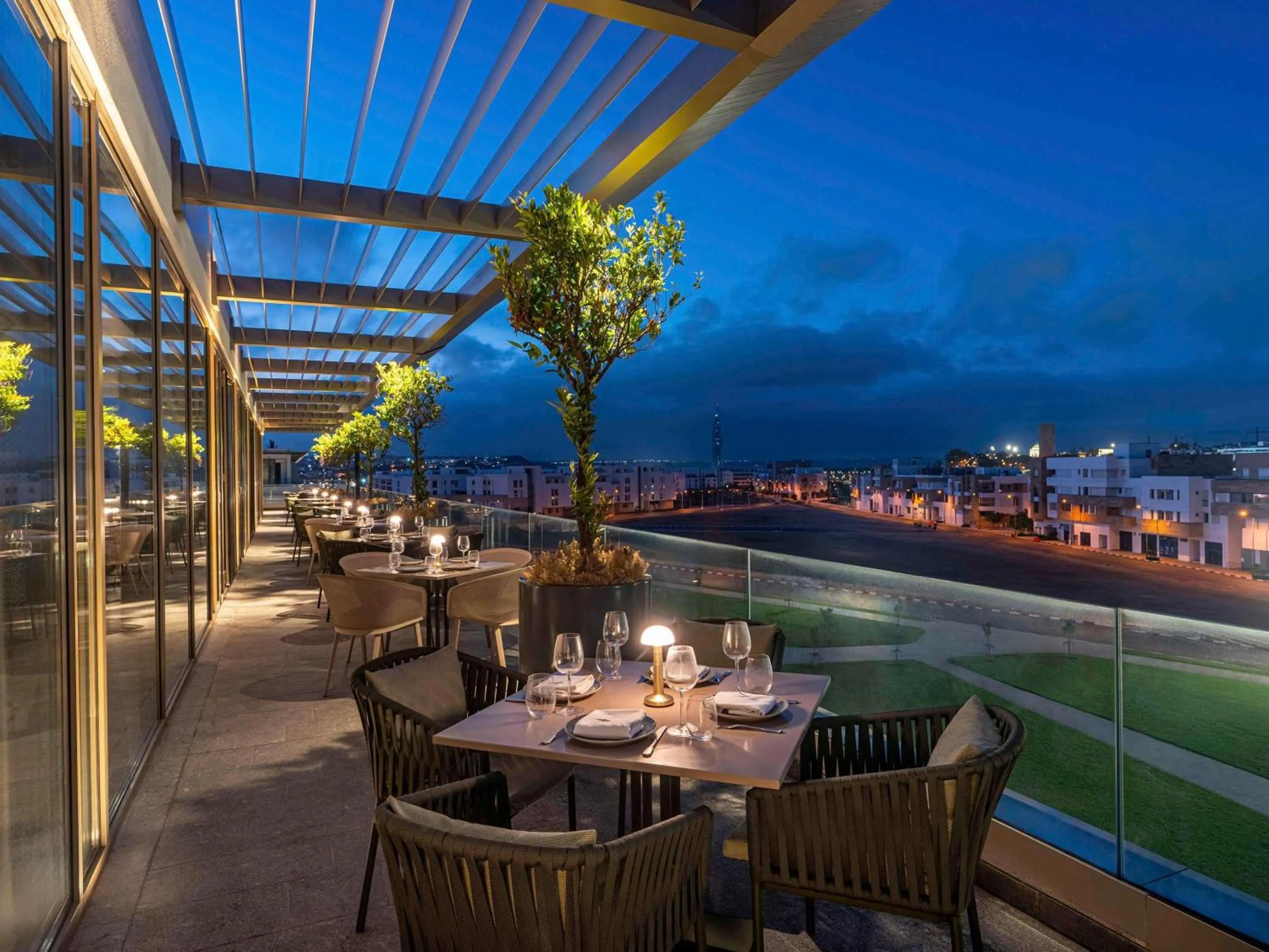 Restaurant/places to eat in Fairmont La Marina Rabat Sale Hotel