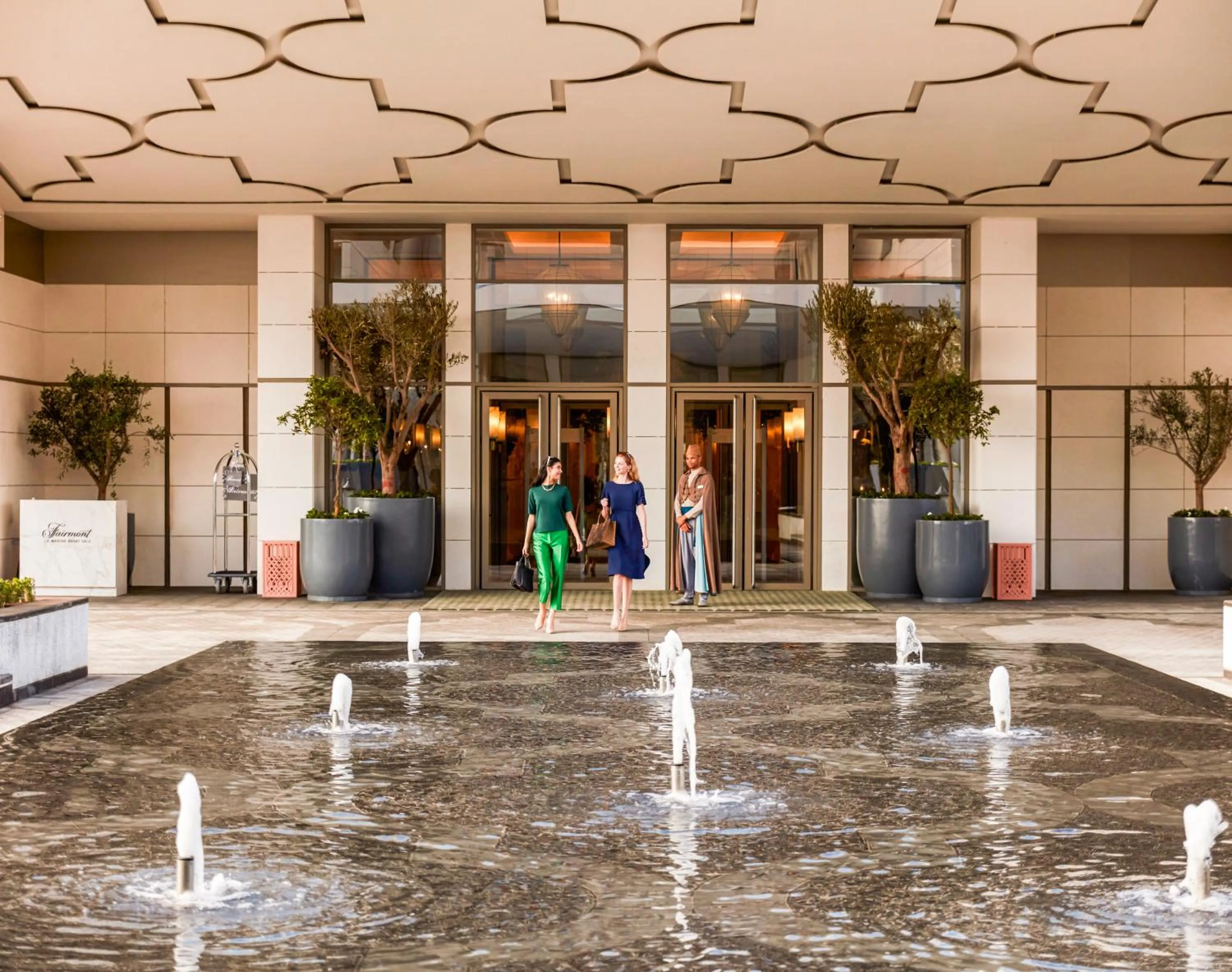 Facade/entrance in Fairmont La Marina Rabat Sale Hotel