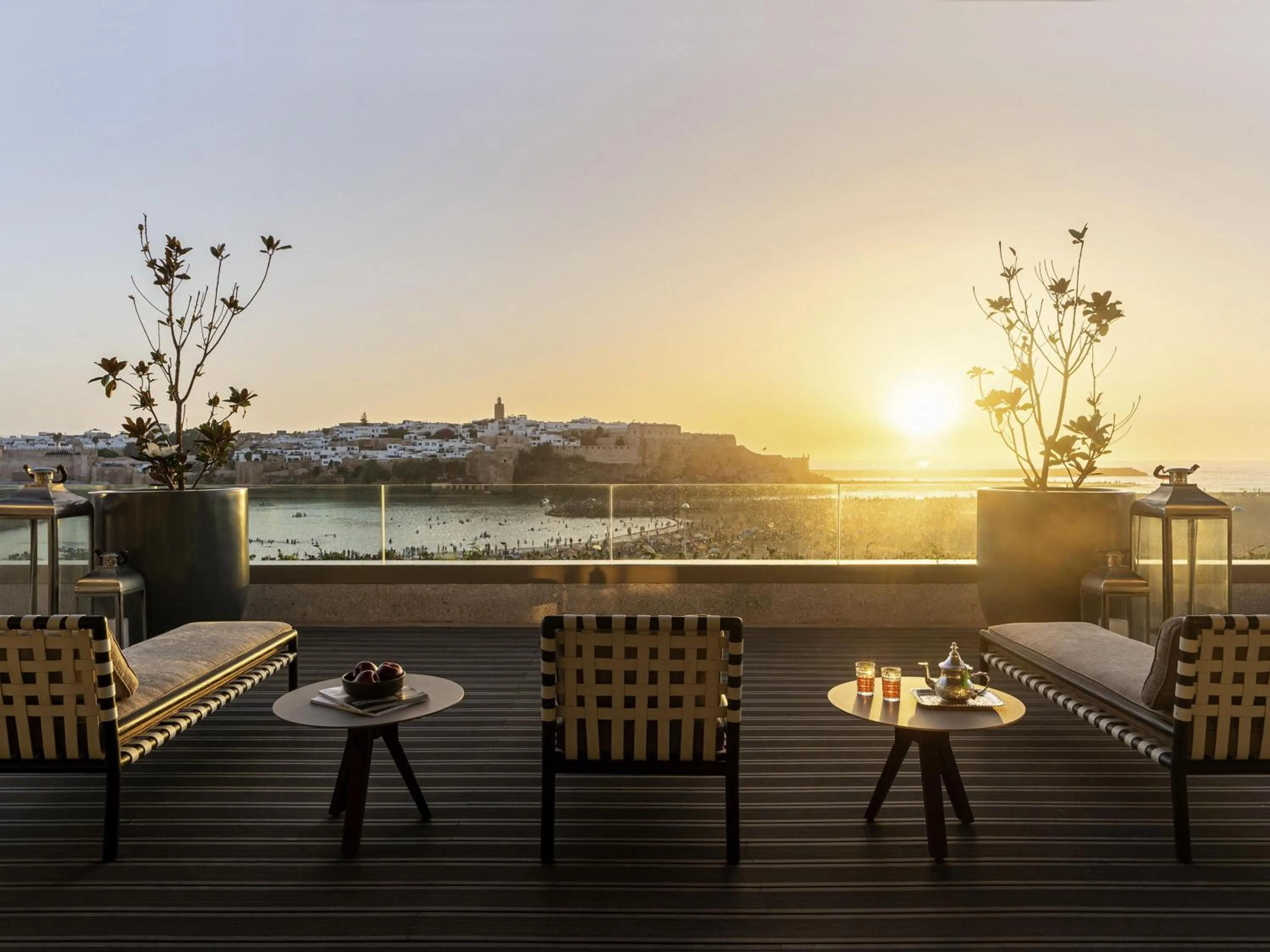 Bedroom in Fairmont La Marina Rabat Sale Hotel