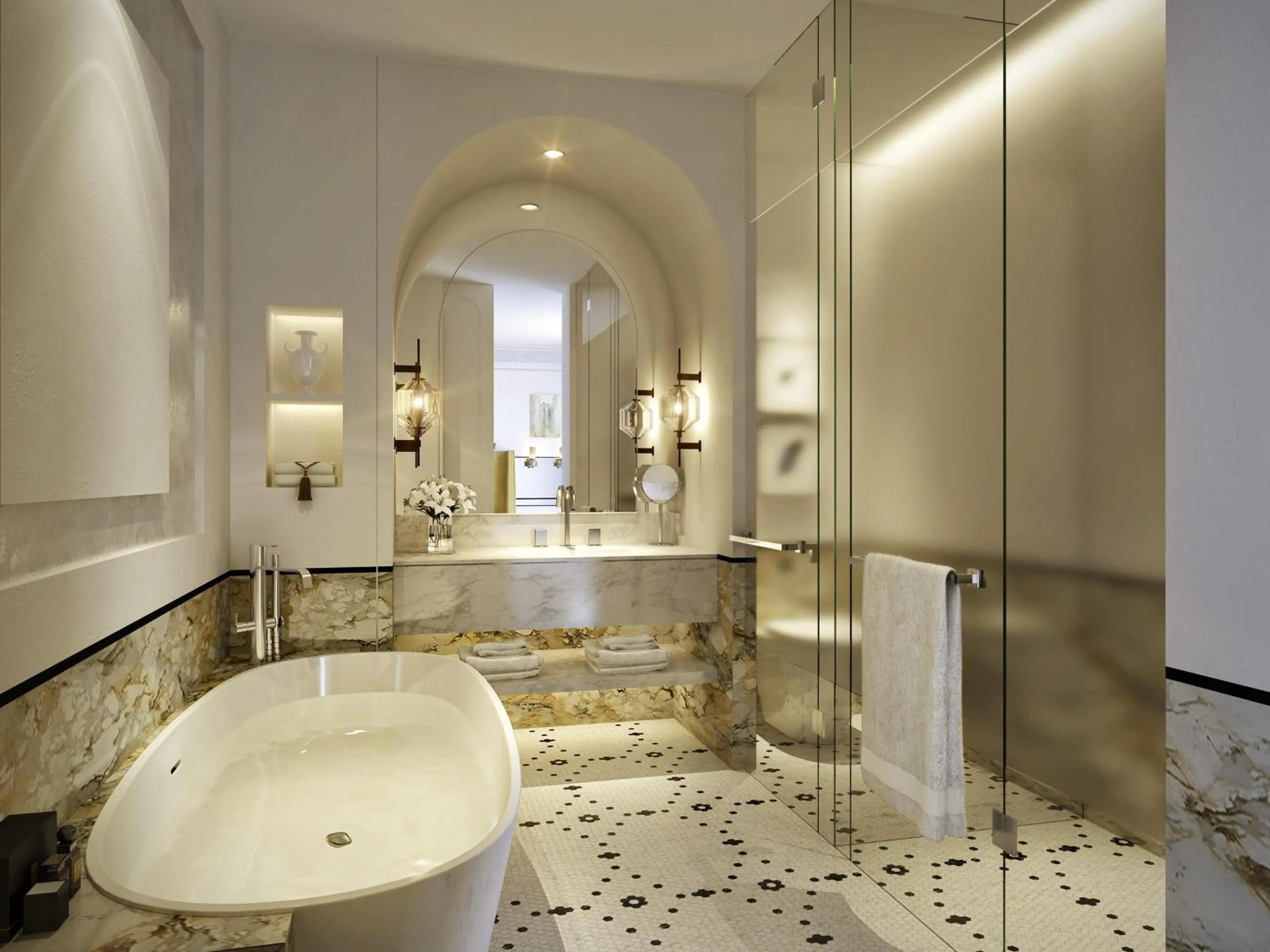 Bedroom in Fairmont La Marina Rabat Sale Hotel