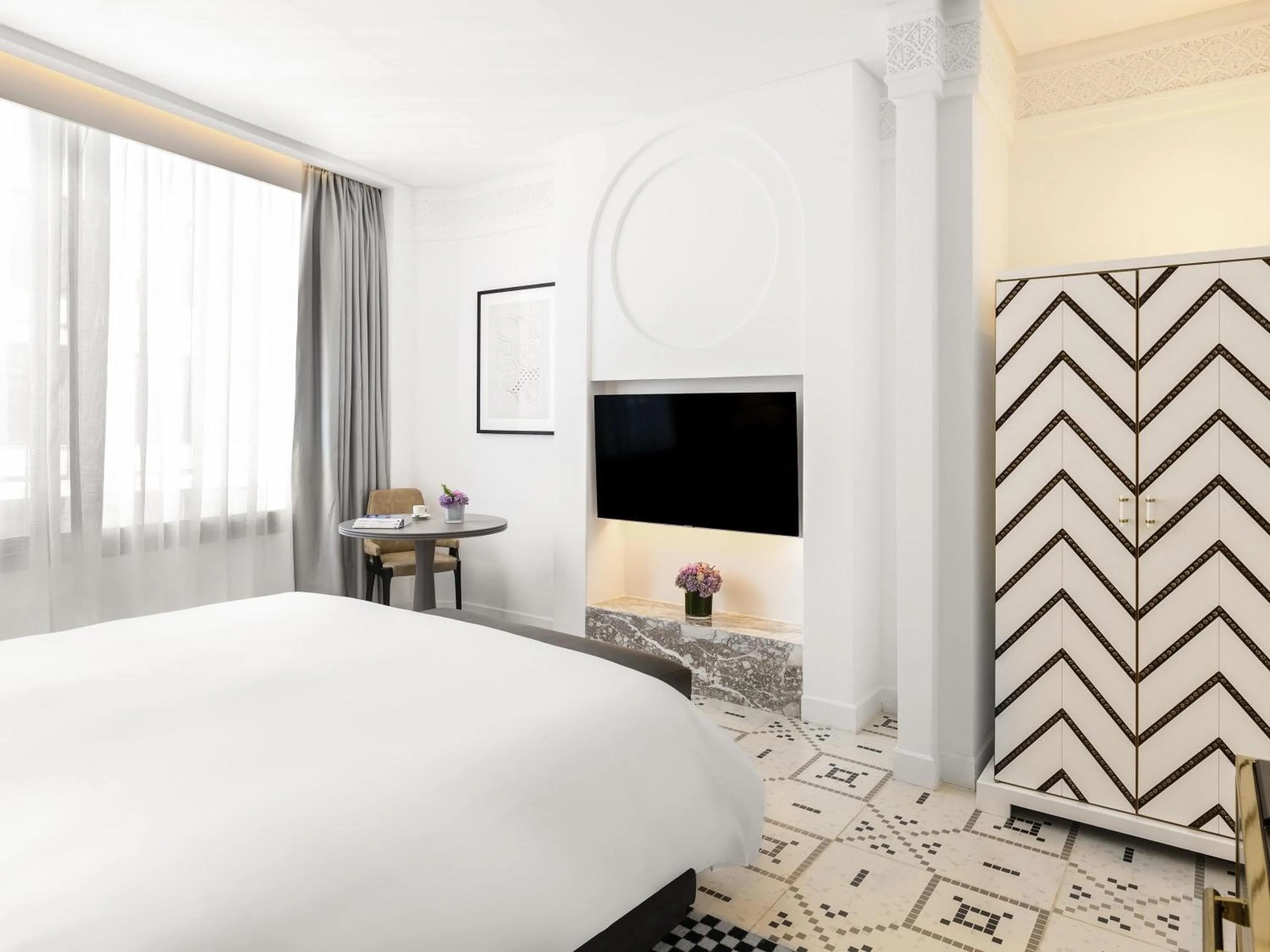 Bedroom, Bed in Fairmont La Marina Rabat Sale Hotel