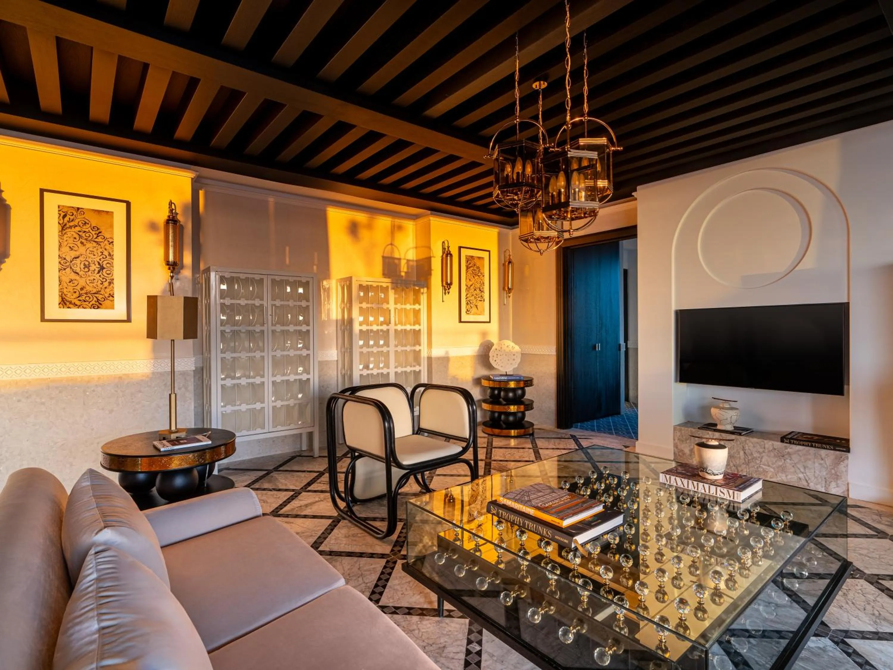 Living room in Fairmont La Marina Rabat Sale Hotel