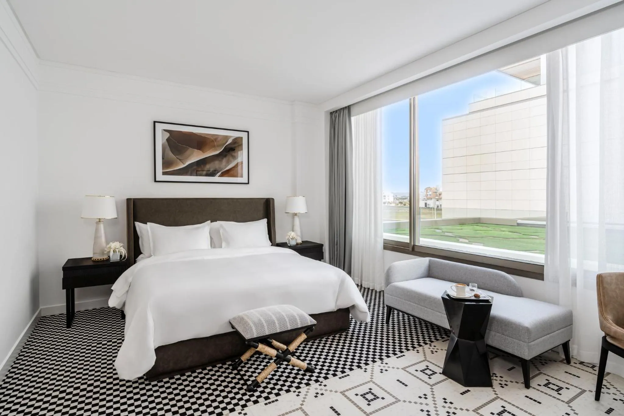 Bedroom, Bed in Fairmont La Marina Rabat Sale Hotel