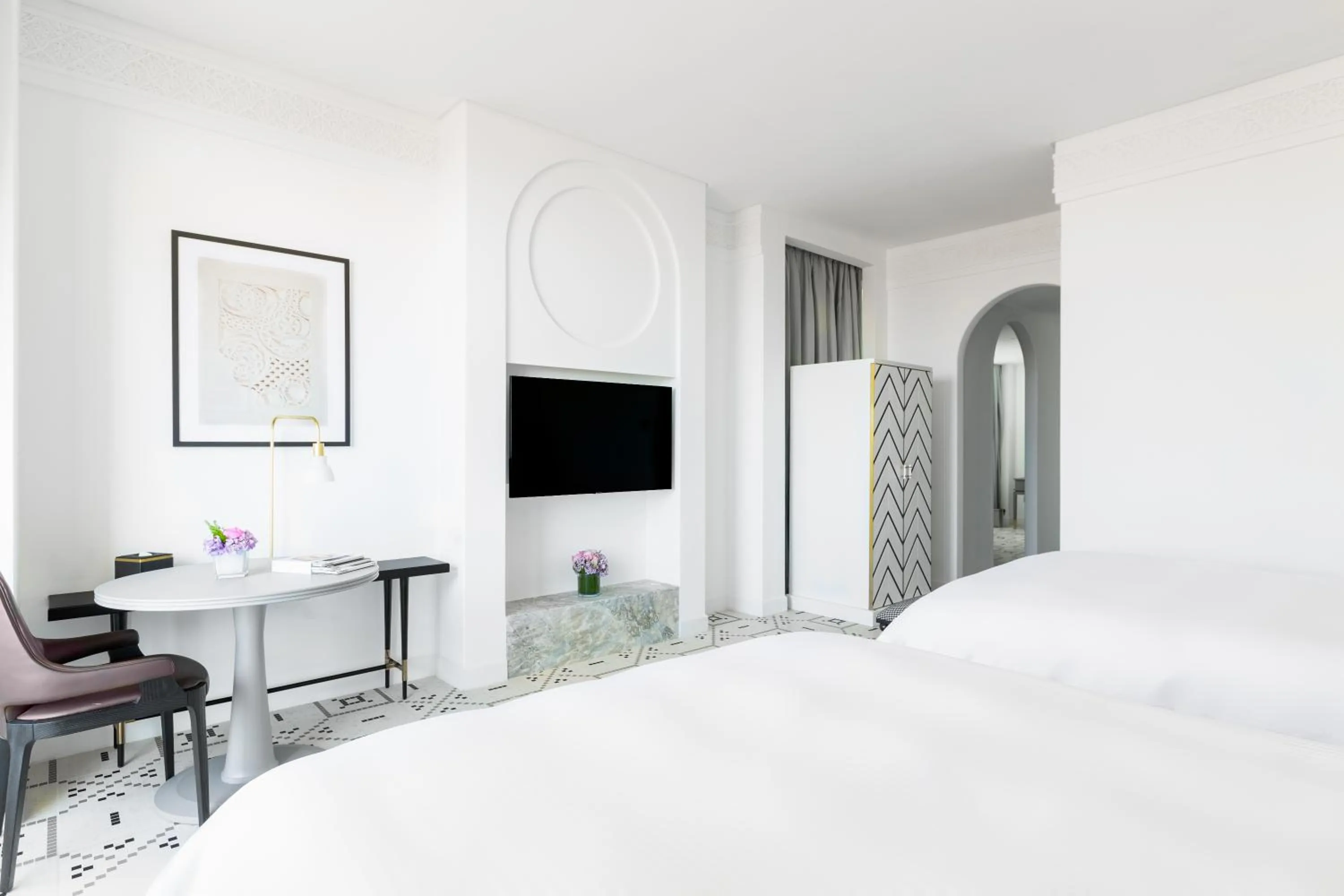 Bedroom, Bed in Fairmont La Marina Rabat Sale Hotel