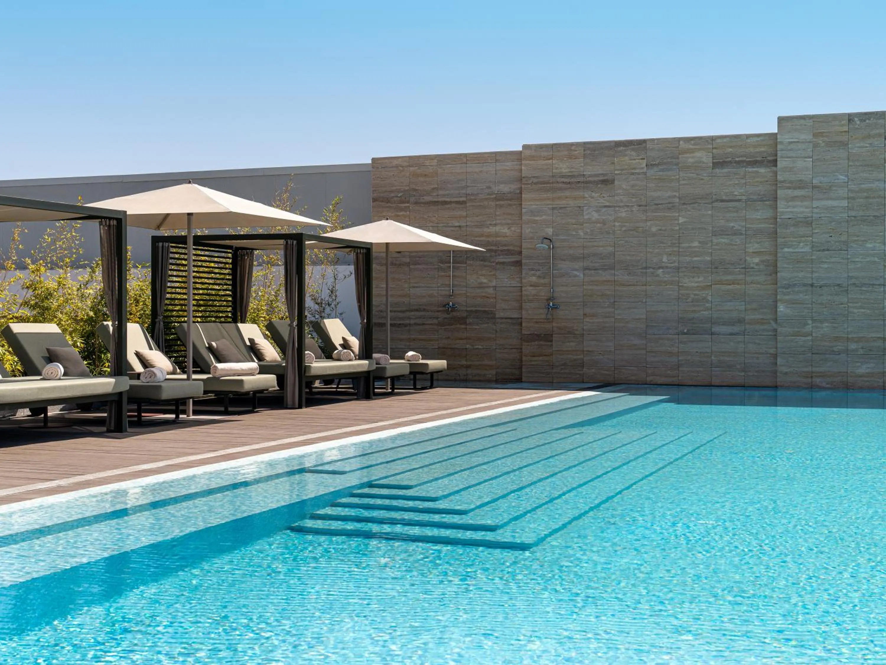 Swimming pool in Fairmont La Marina Rabat Sale Hotel