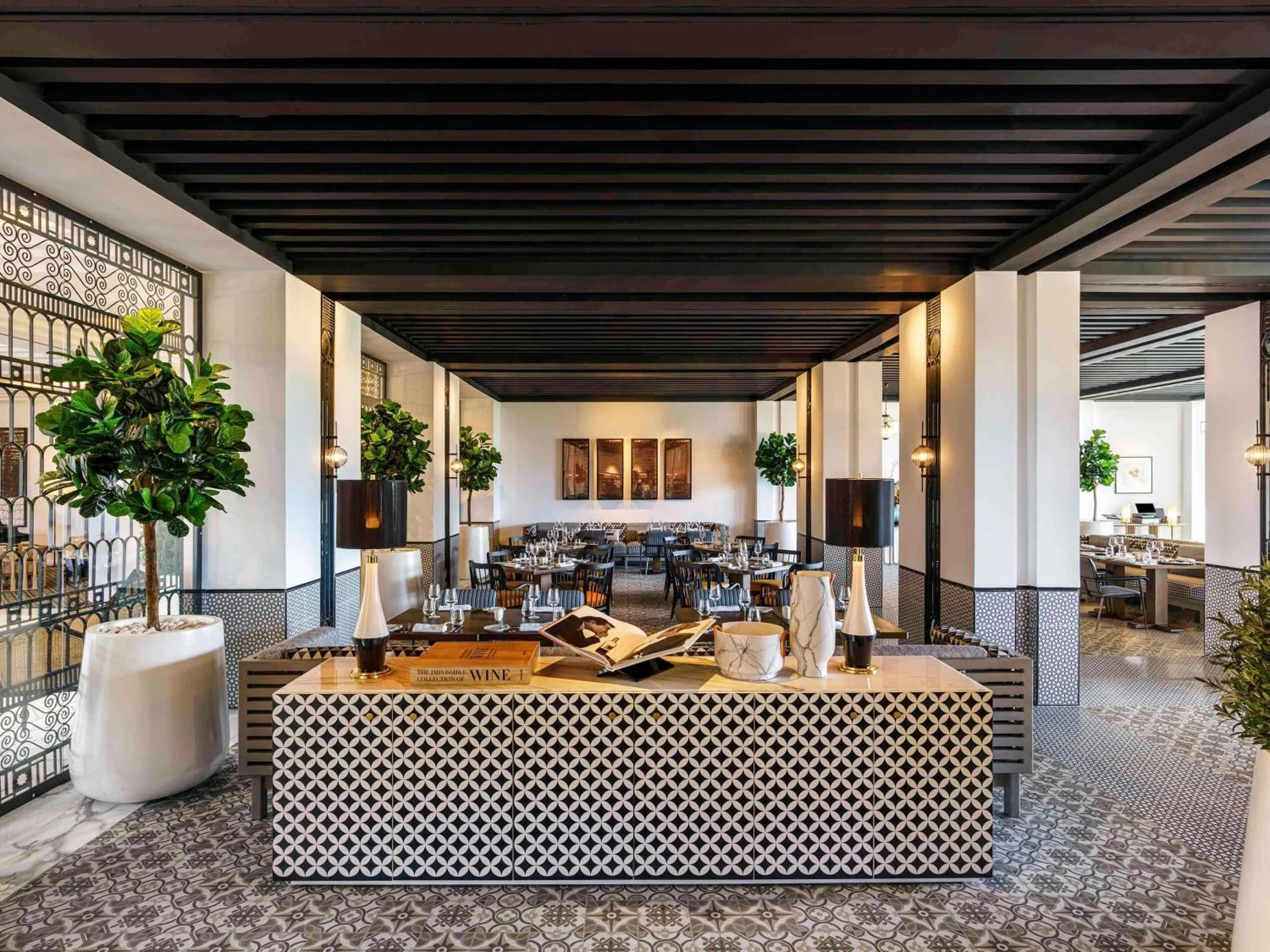 Restaurant/places to eat in Fairmont La Marina Rabat Sale Hotel