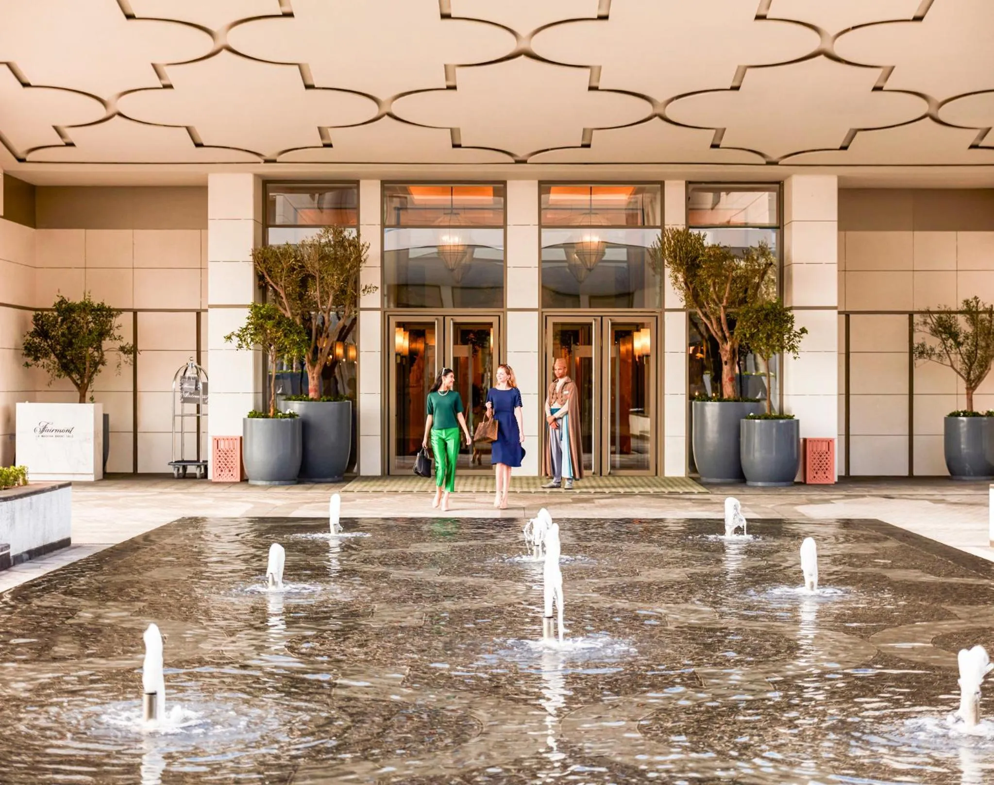 Facade/entrance in Fairmont La Marina Rabat Sale Hotel