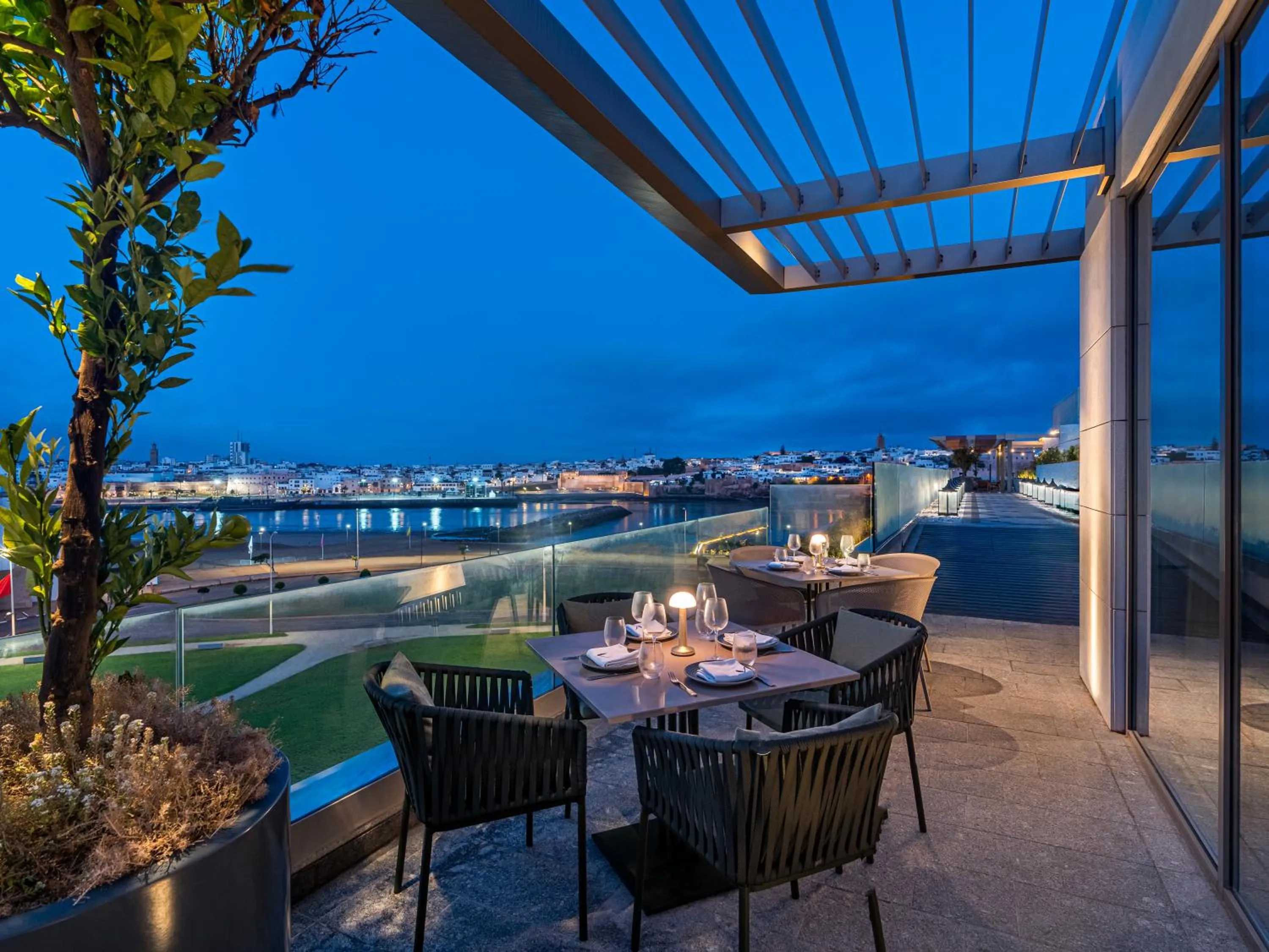 Restaurant/places to eat in Fairmont La Marina Rabat Sale Hotel