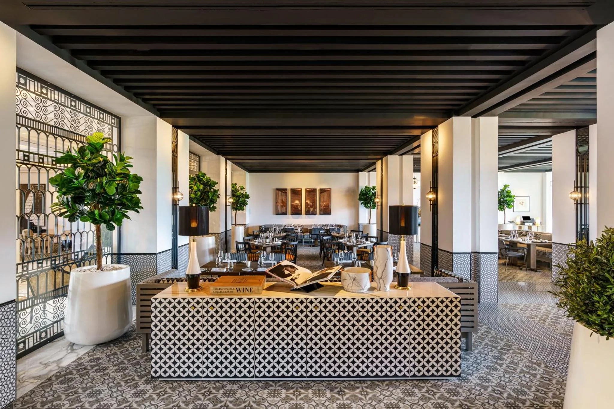 Restaurant/places to eat in Fairmont La Marina Rabat Sale Hotel