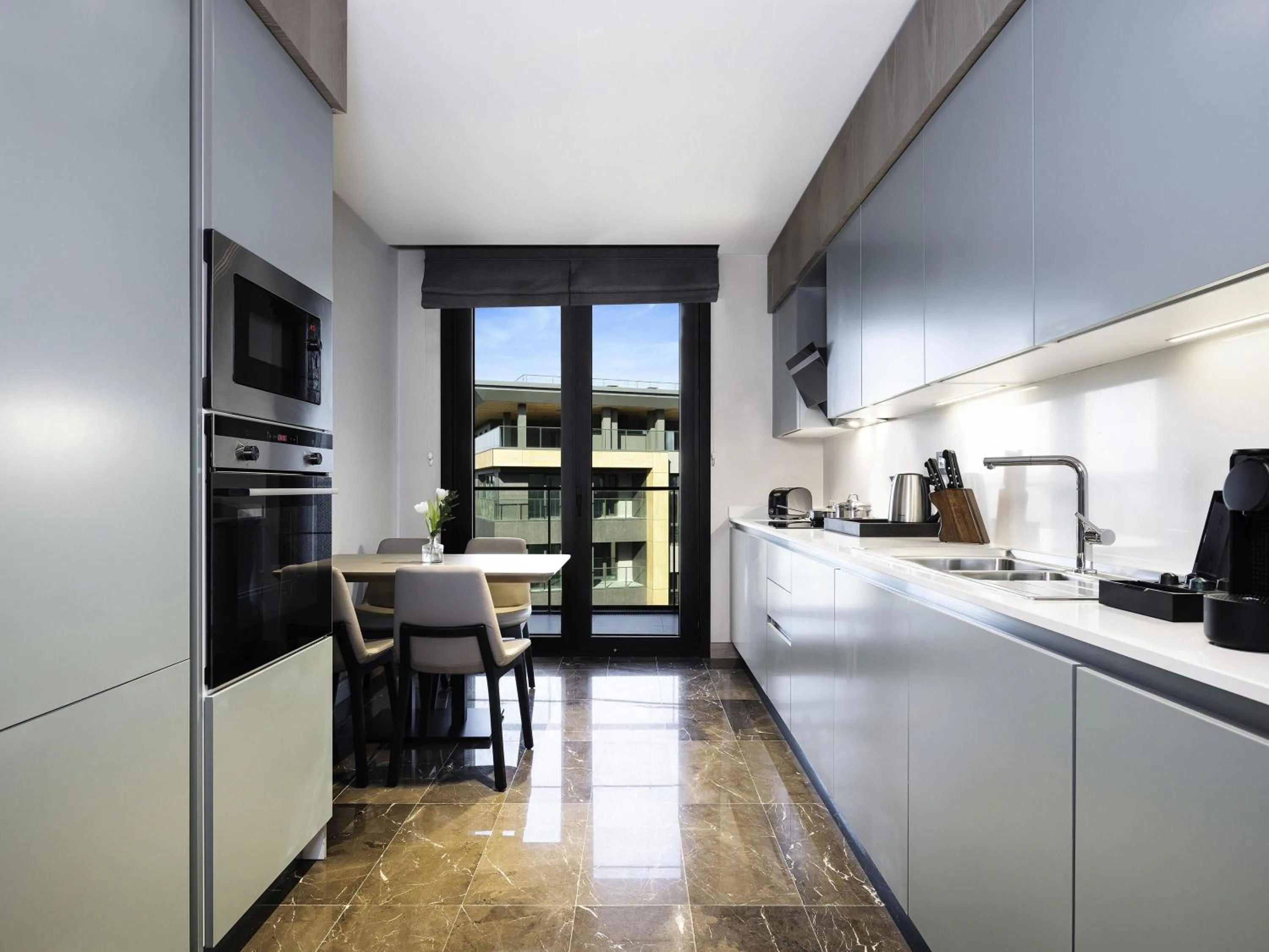 Bedroom in Movenpick Living Istanbul Camlivadi