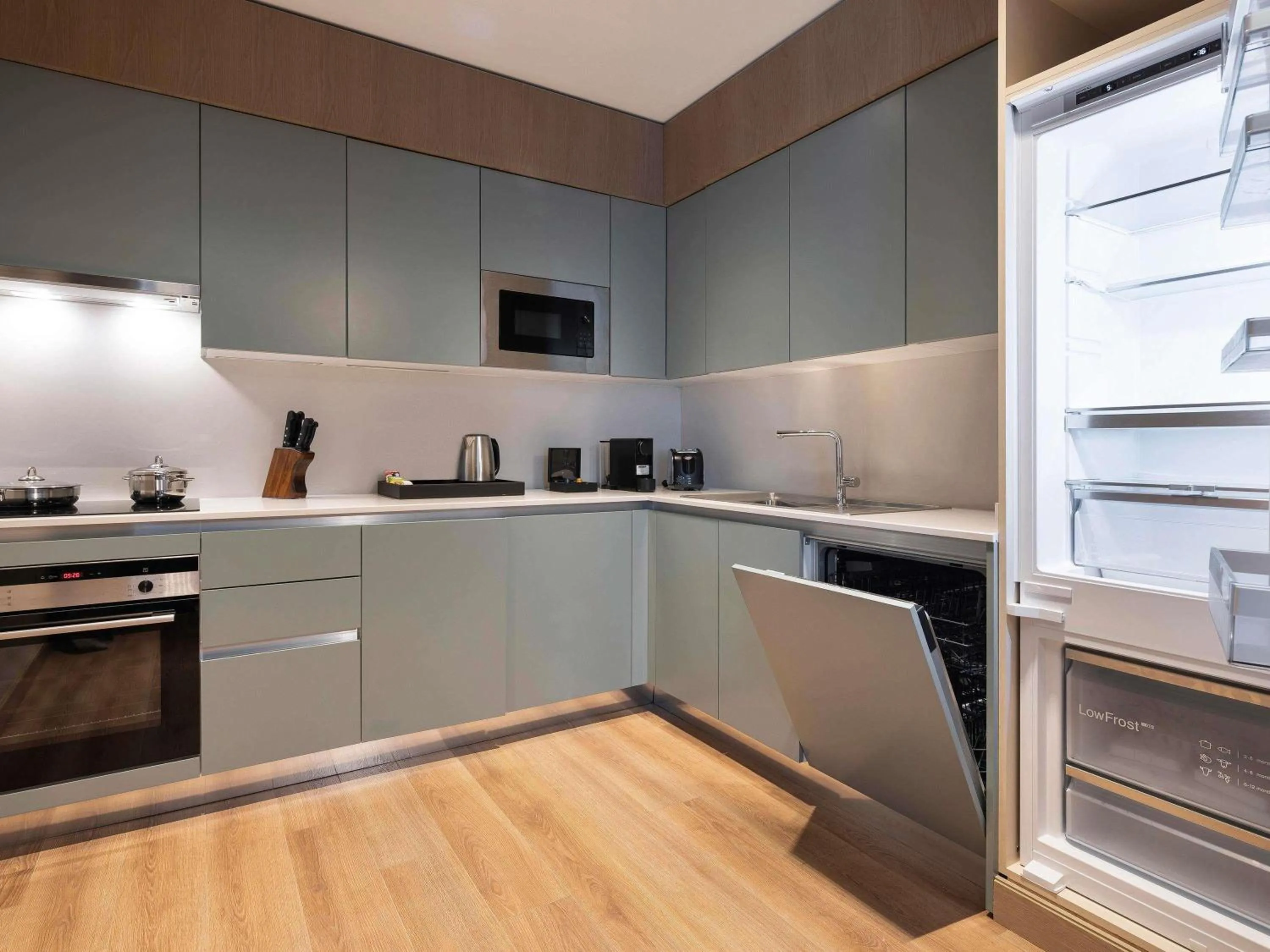 Bedroom in Movenpick Living Istanbul Camlivadi