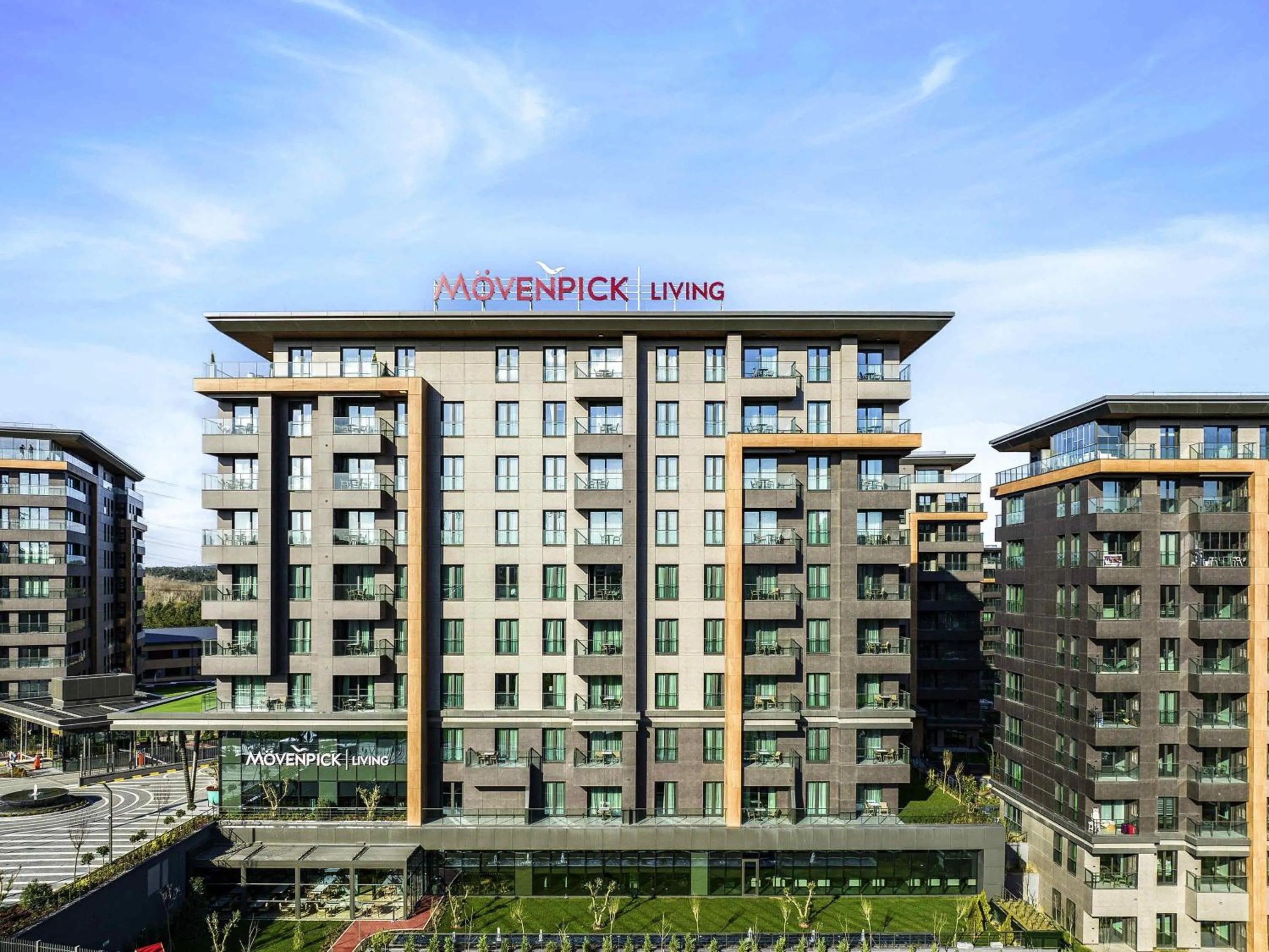 Property building in Movenpick Living Istanbul Camlivadi
