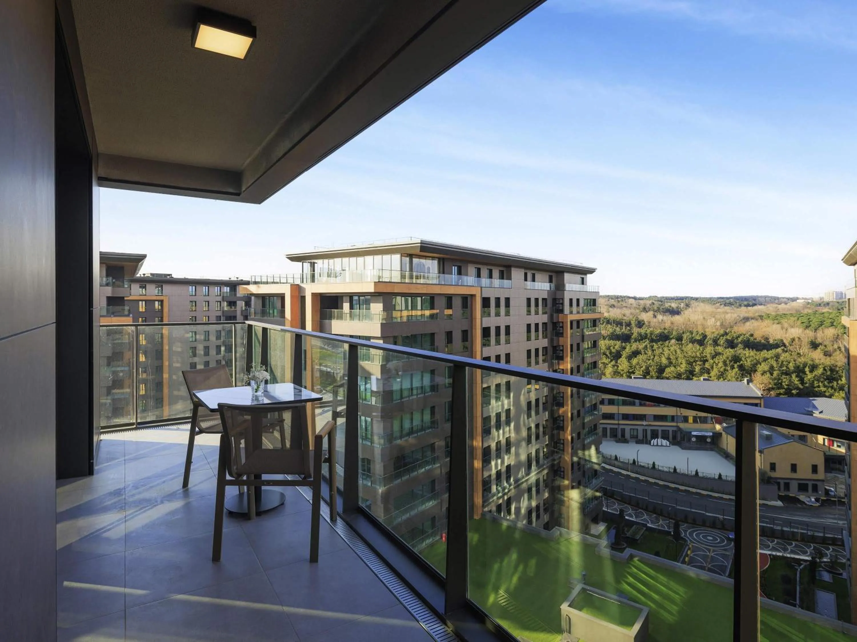 Bedroom in Movenpick Living Istanbul Camlivadi