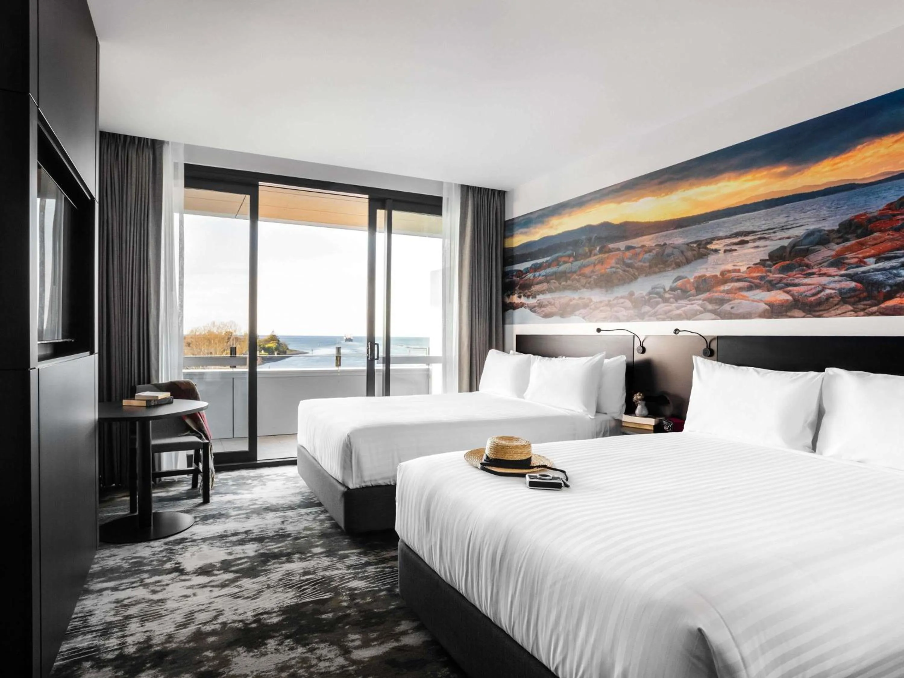 Superior Queen Room with Two Queen Beds and Balcony in Novotel Devonport