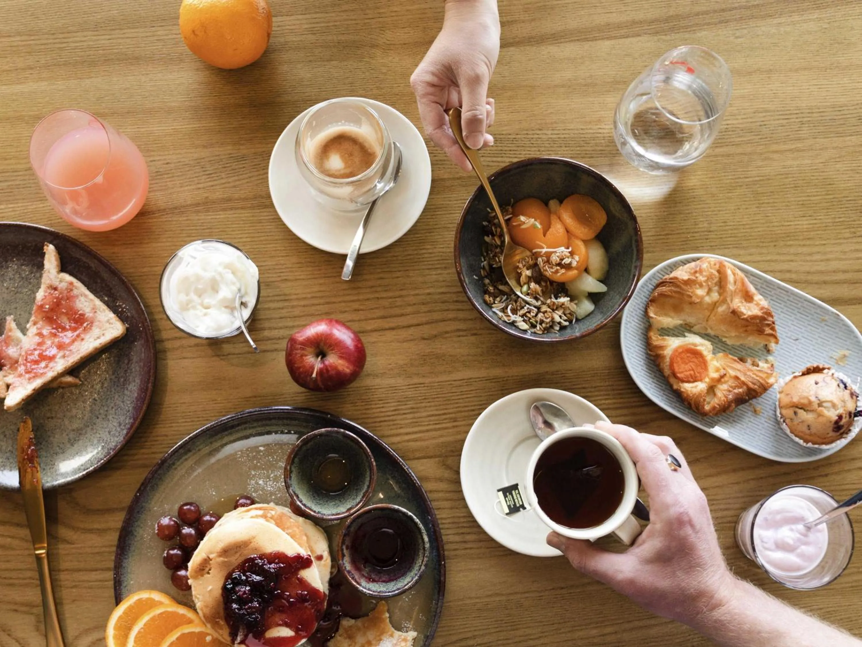 Breakfast in Novotel Devonport