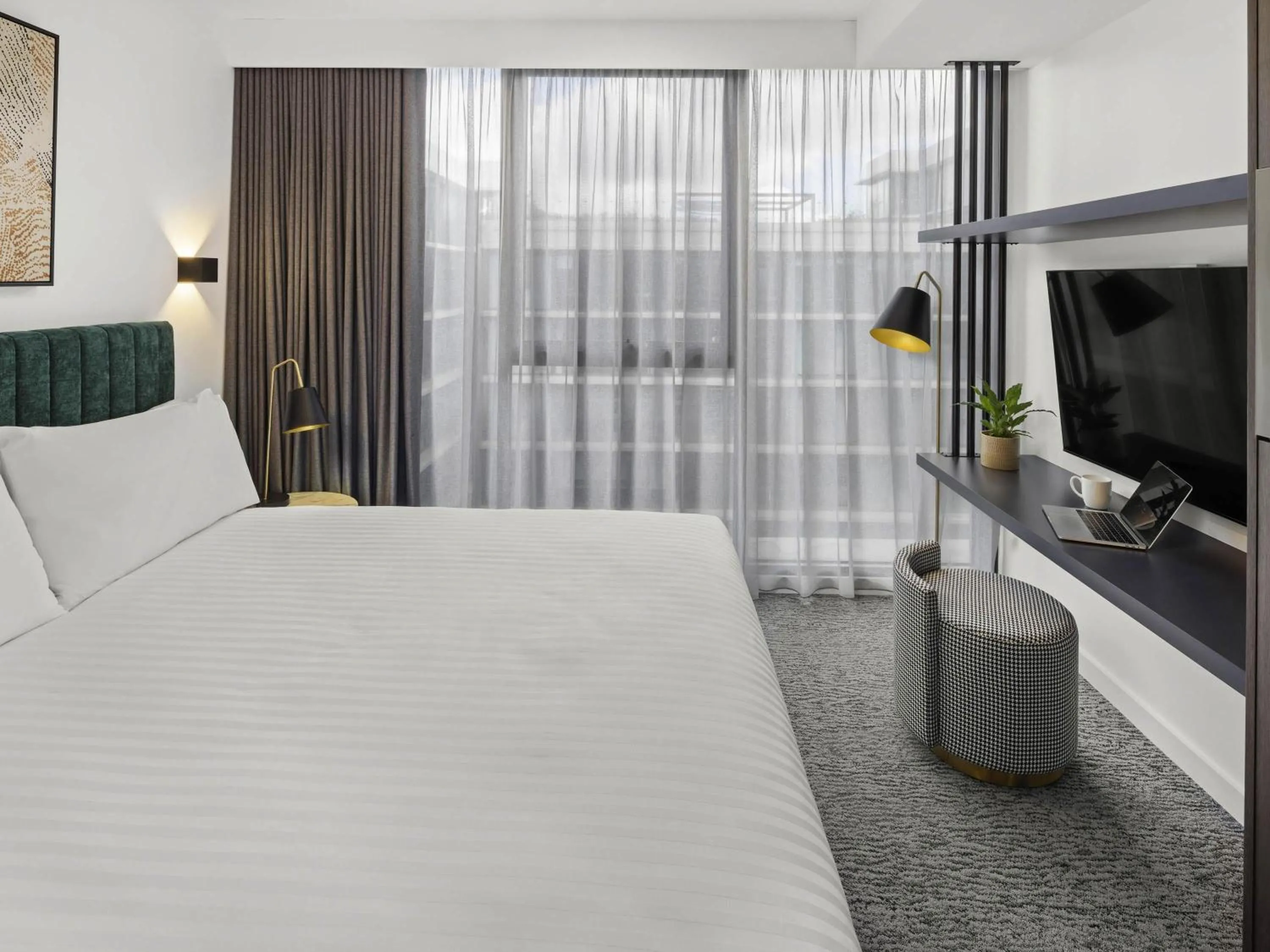 Bedroom, Bed in The Sebel Canberra Campbell