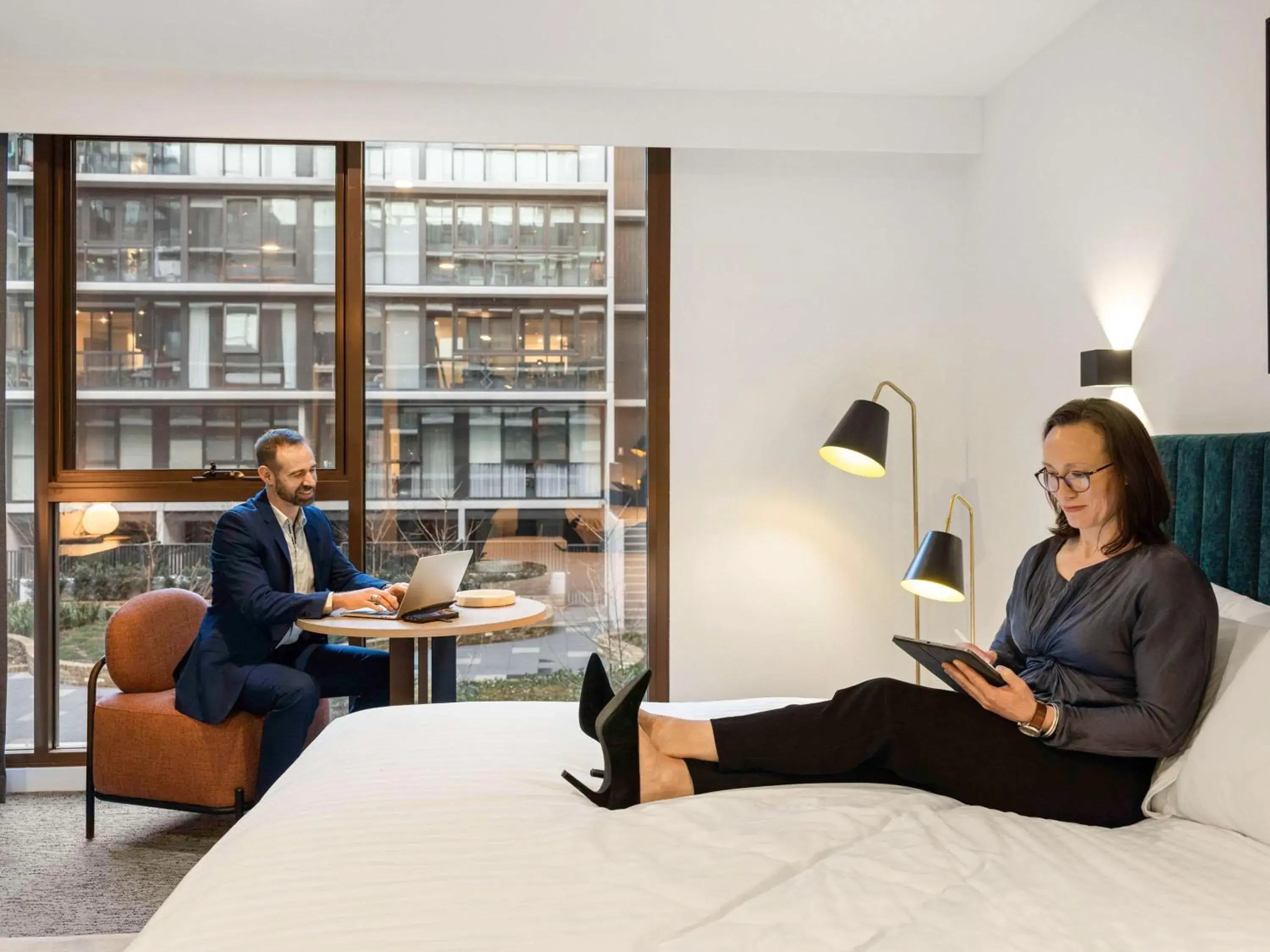 Bedroom, Bed in The Sebel Canberra Campbell Bedroom, Bed in The Sebel Canberra Campbell