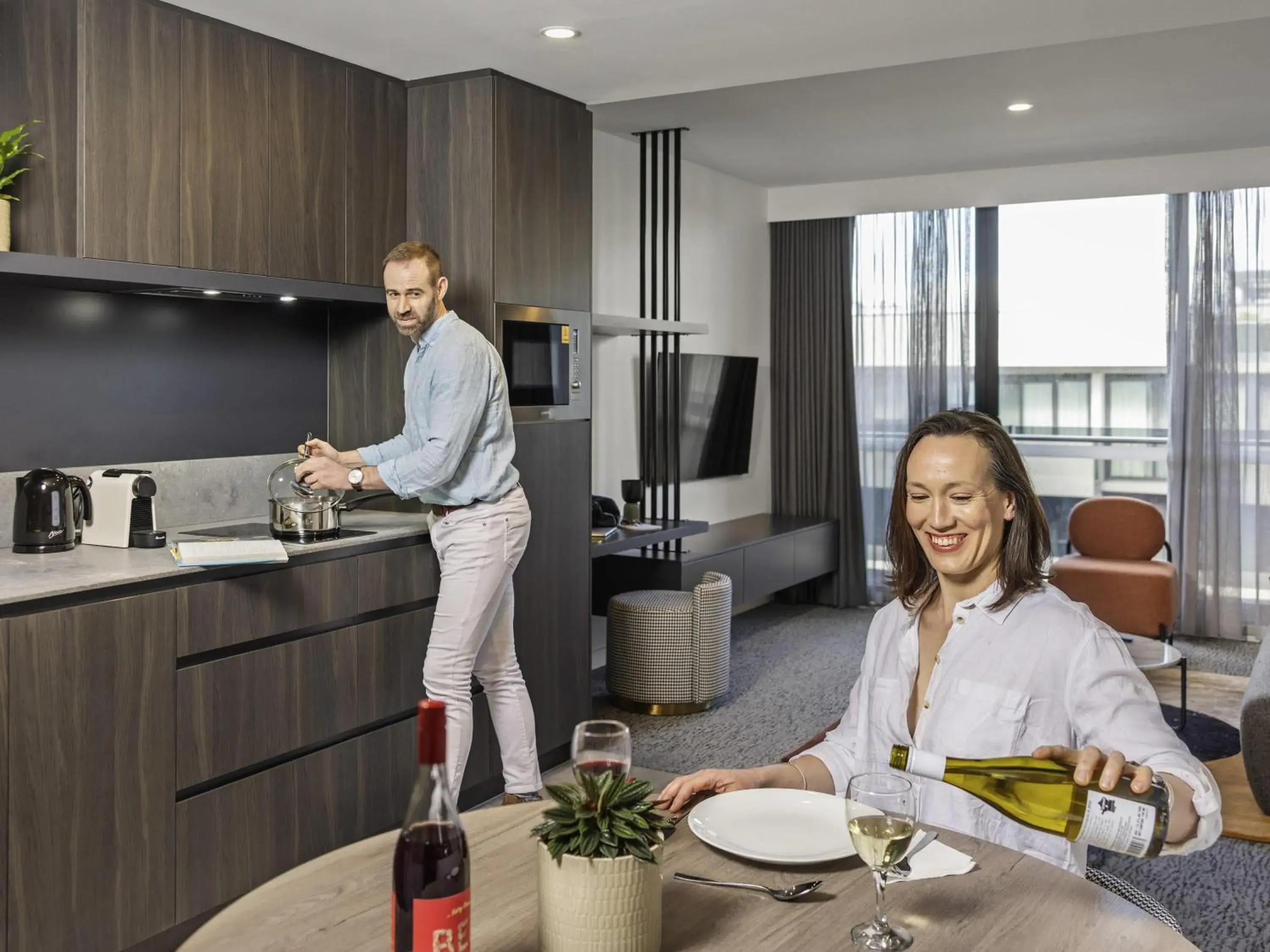 Bedroom in The Sebel Canberra Campbell Bedroom in The Sebel Canberra Campbell