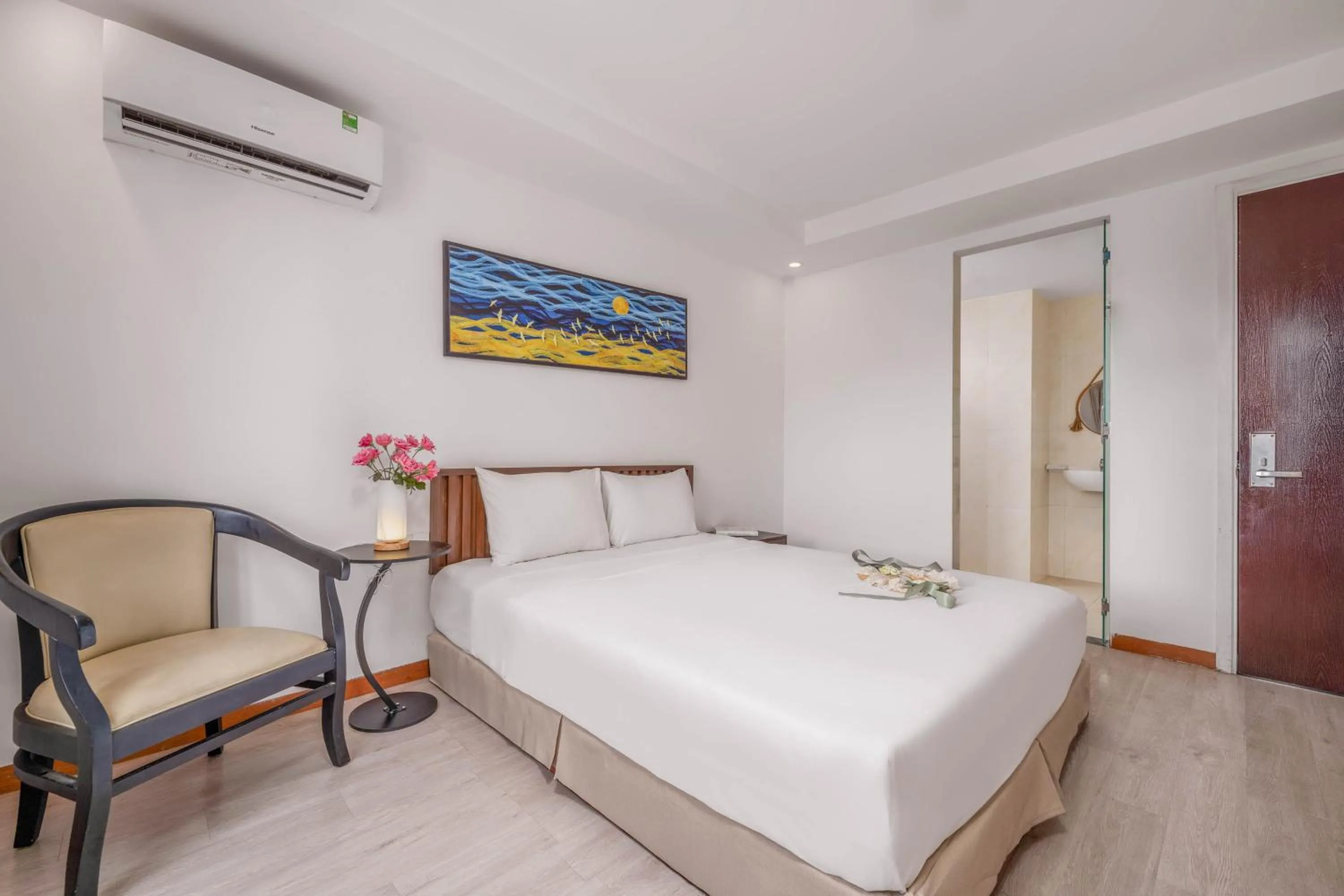 Bed in Haya Hotel