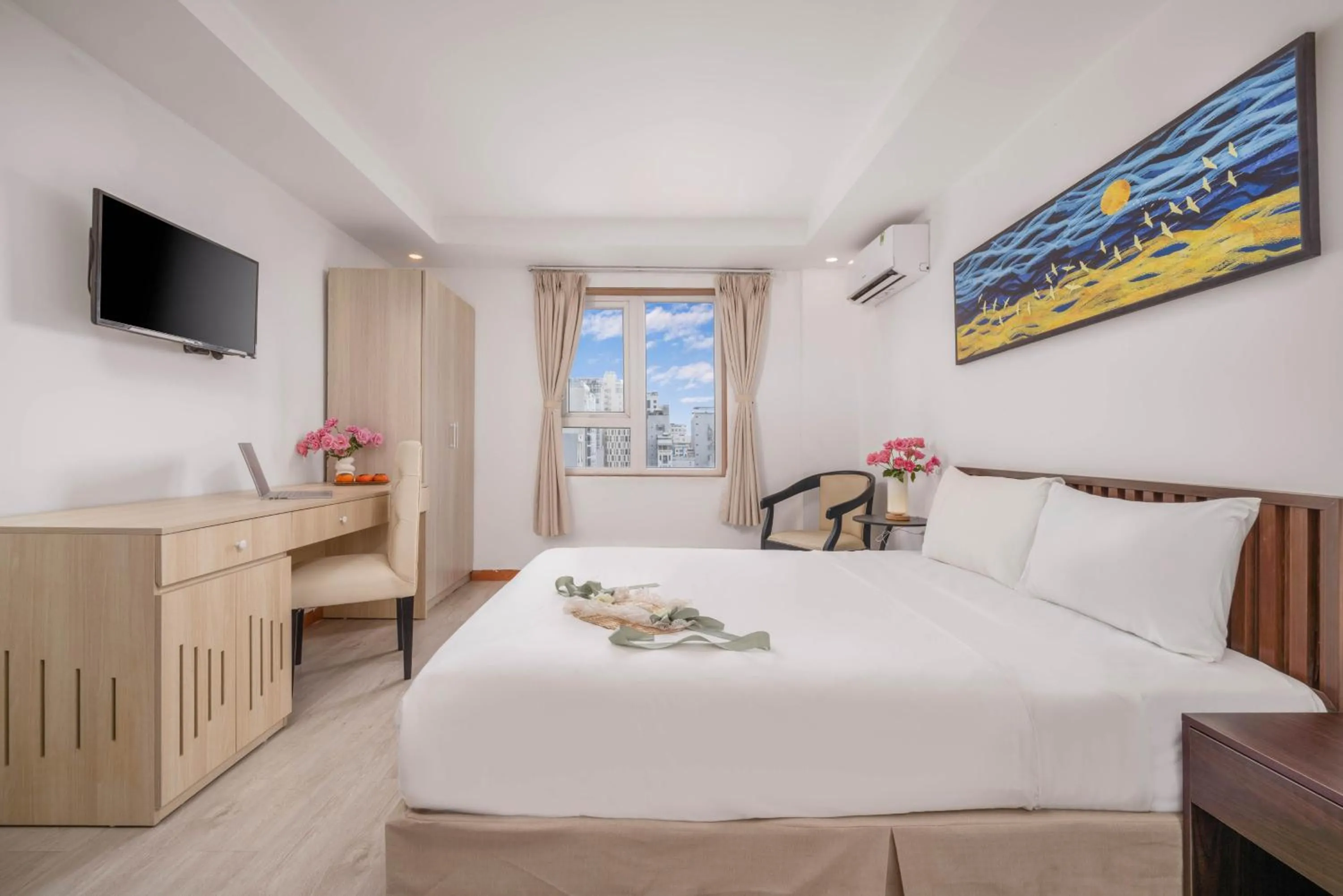Bed in Haya Hotel