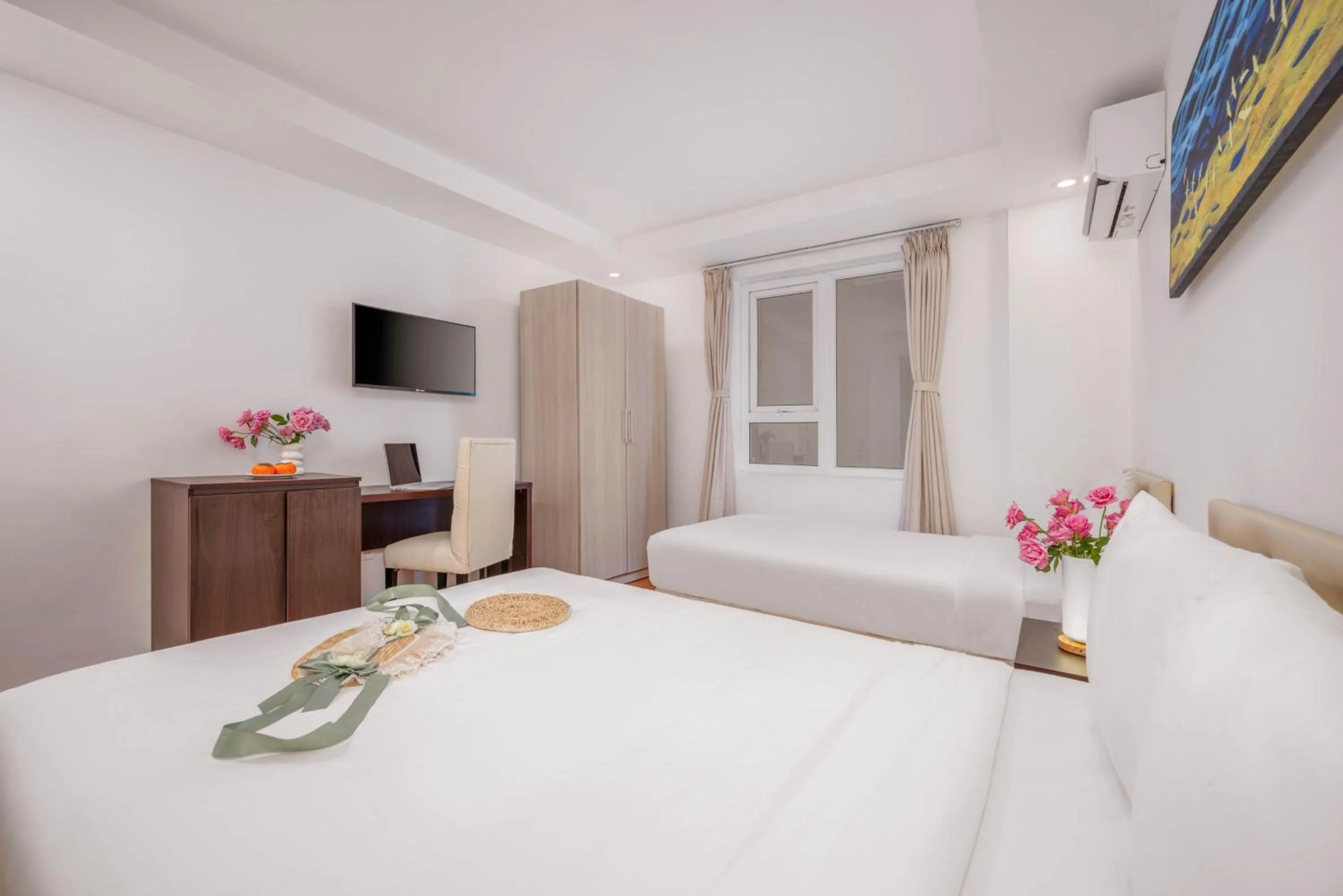 Bed in Haya Hotel