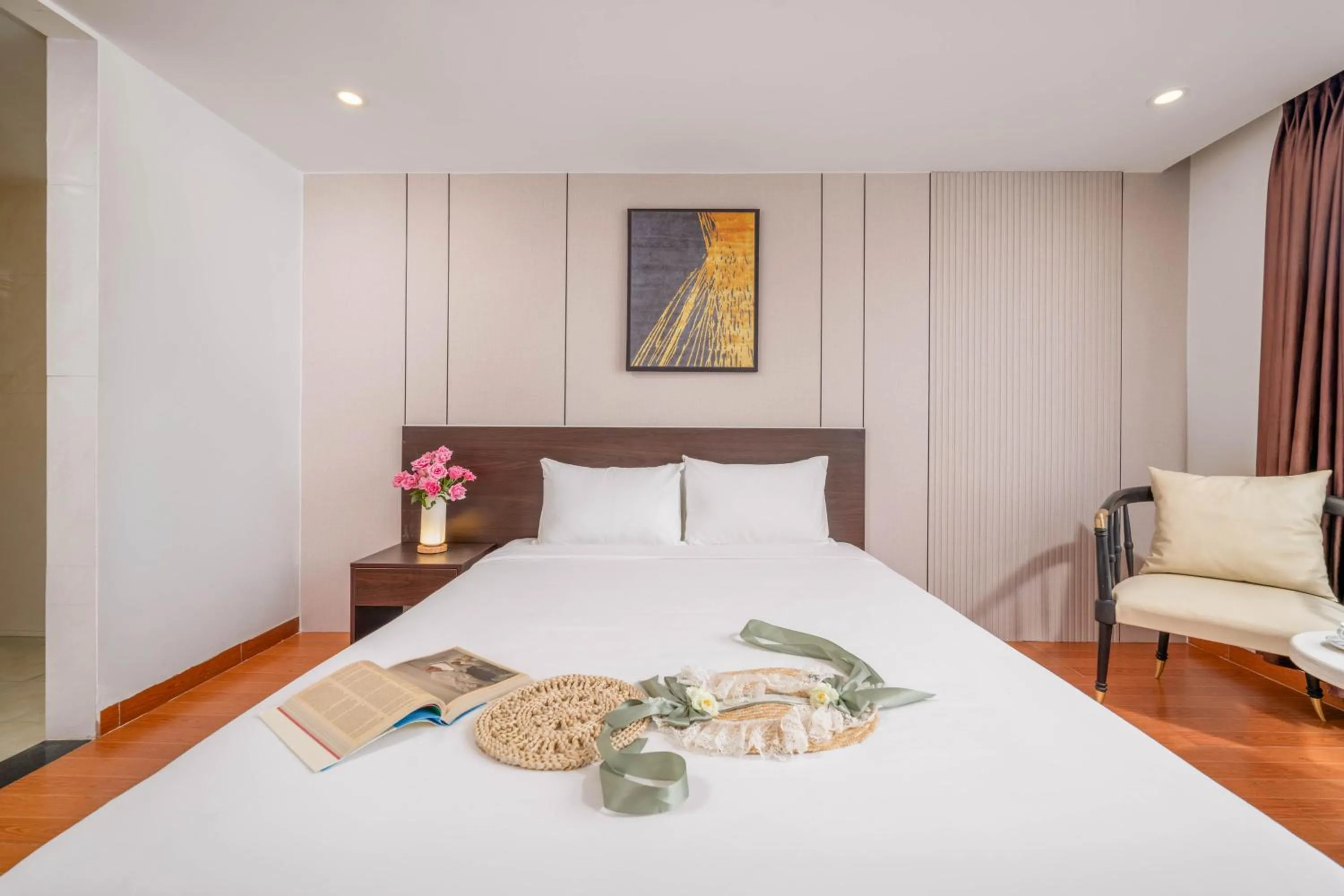 Bed in Haya Hotel