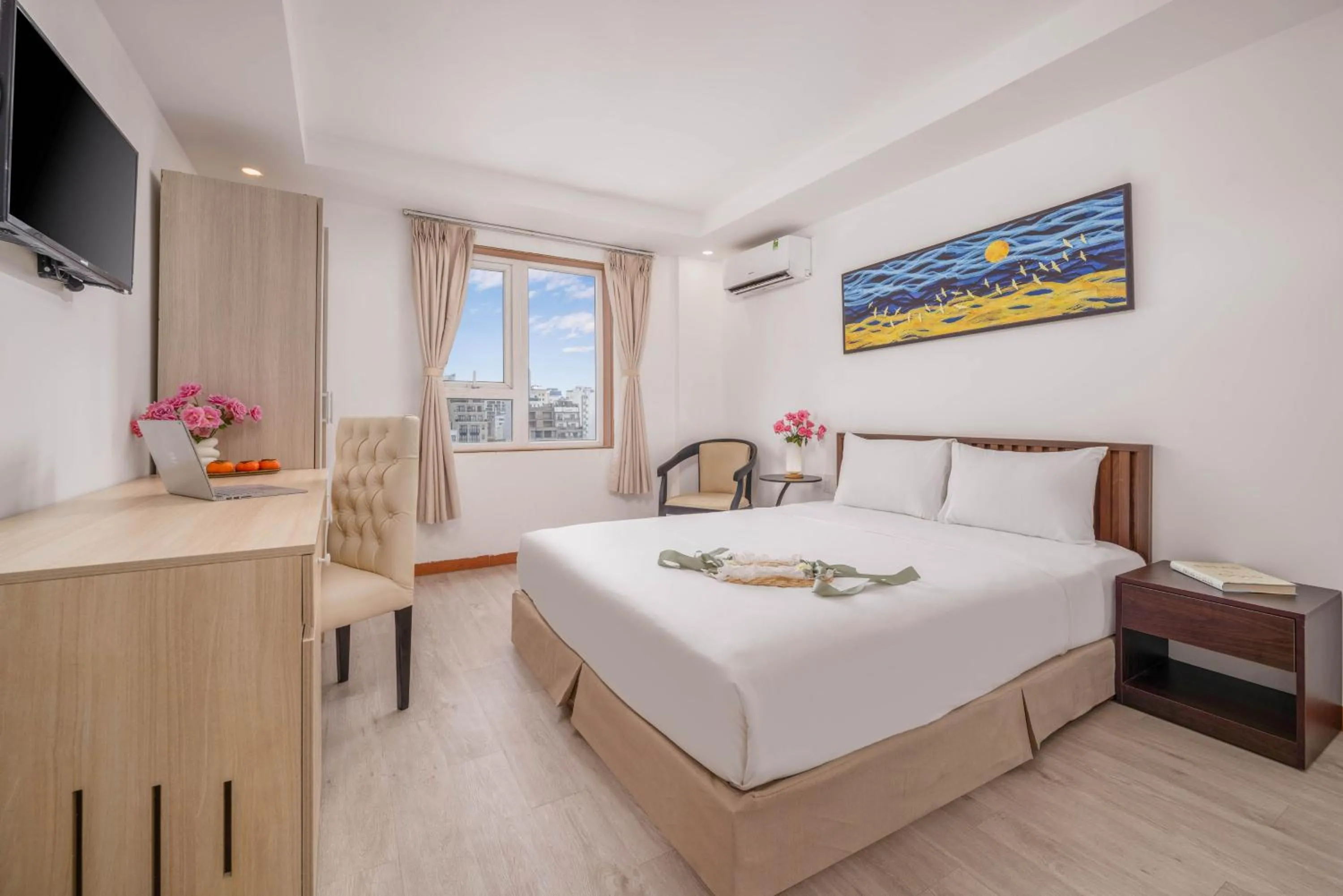 Bed in Haya Hotel