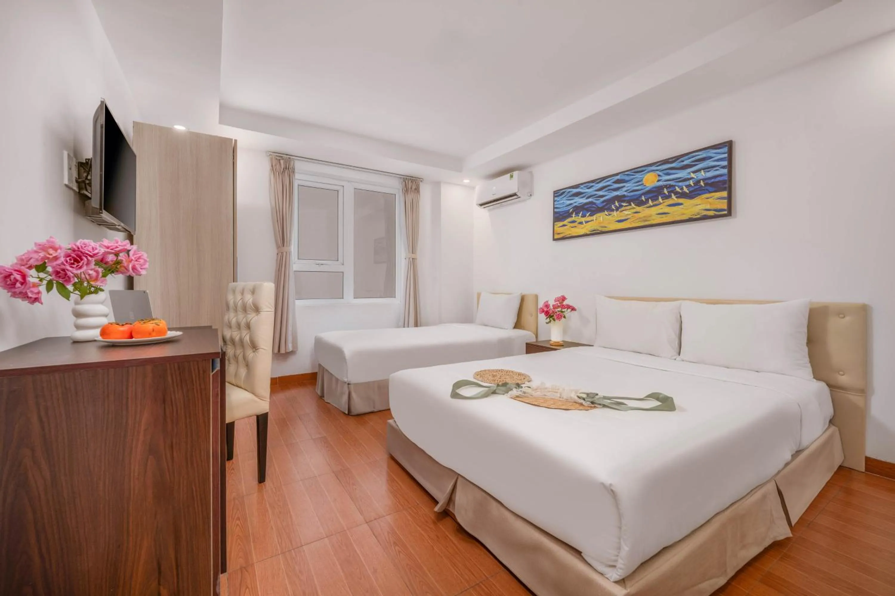Bed in Haya Hotel