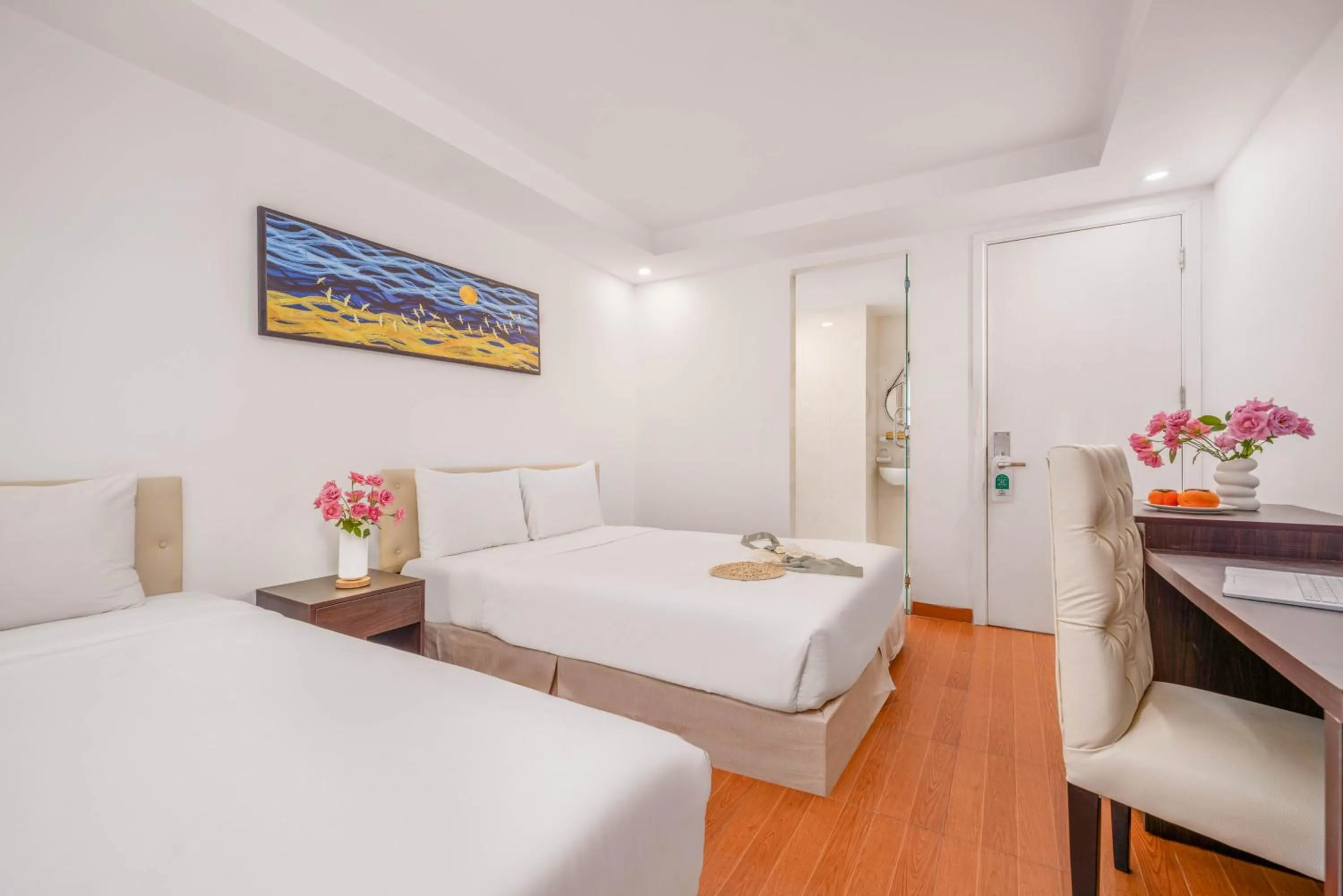 Bed in Haya Hotel