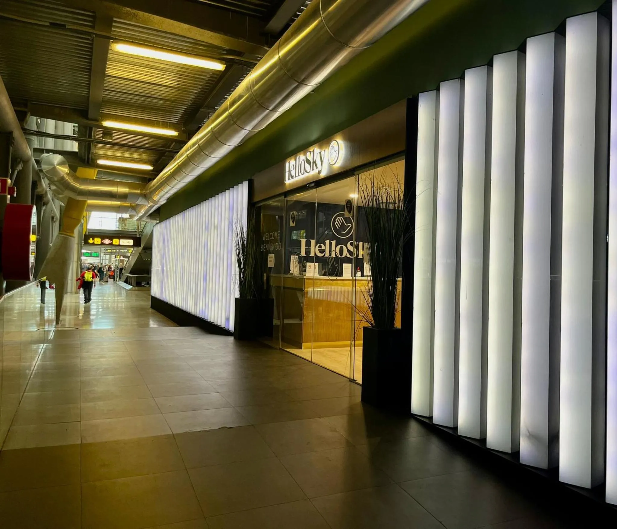 Off site in HelloSky Air Rooms Madrid