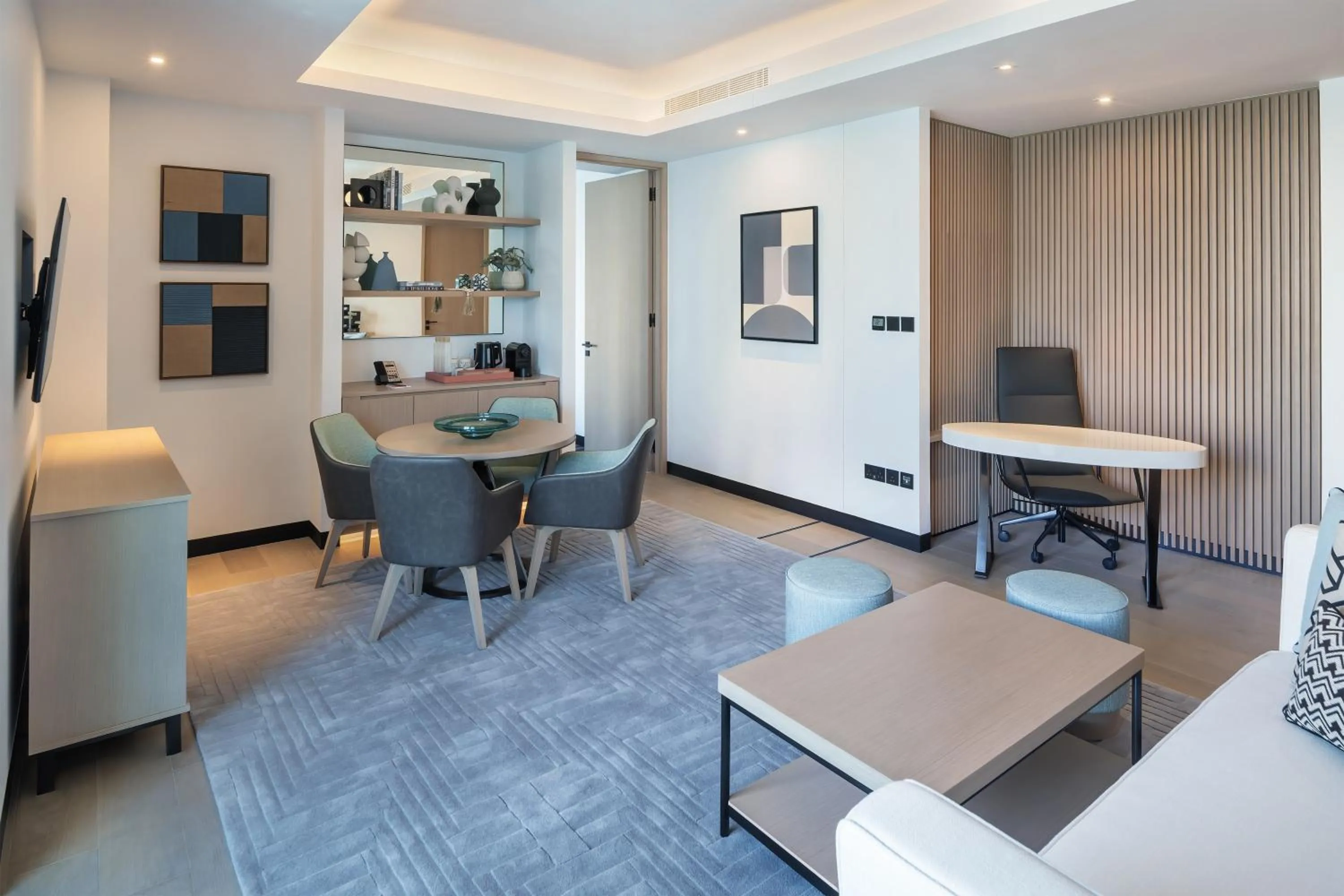 Living room in Vida Dubai Marina & Yacht Club