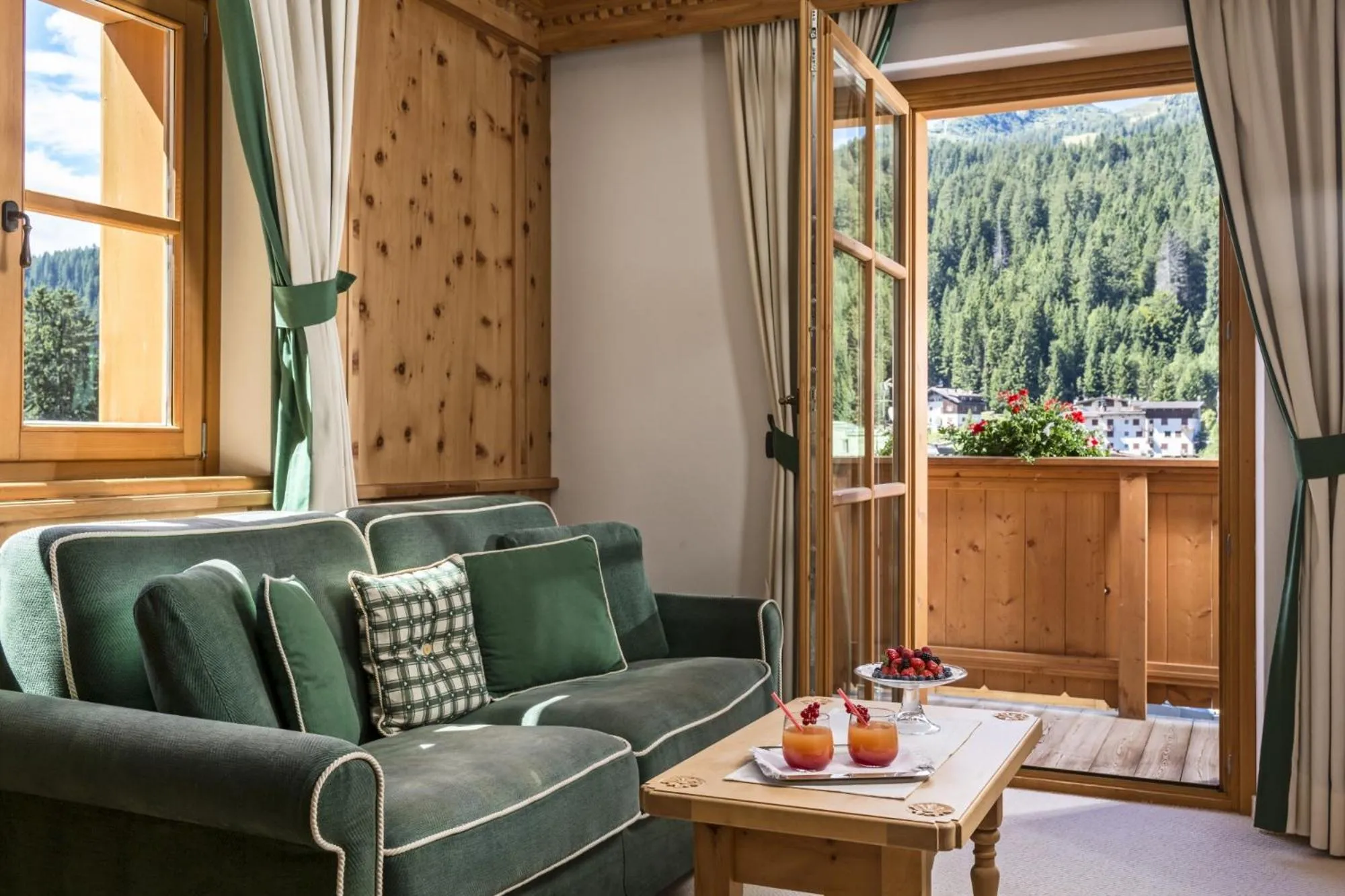Balcony/Terrace in Hotel Chalet Del Sogno