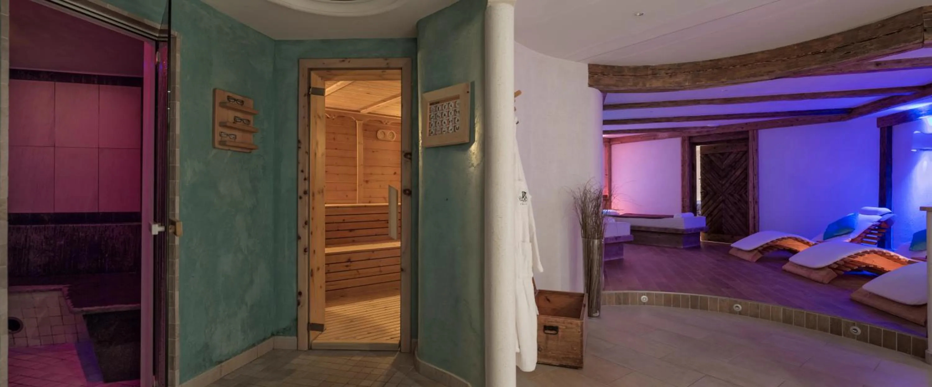 Sauna in Hotel Chalet Del Sogno