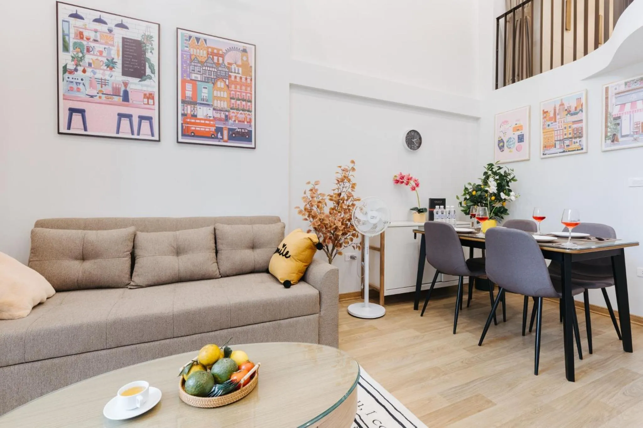 Seating area in Margaery Boutique Apartment & Skyon9 Rooftop Bar