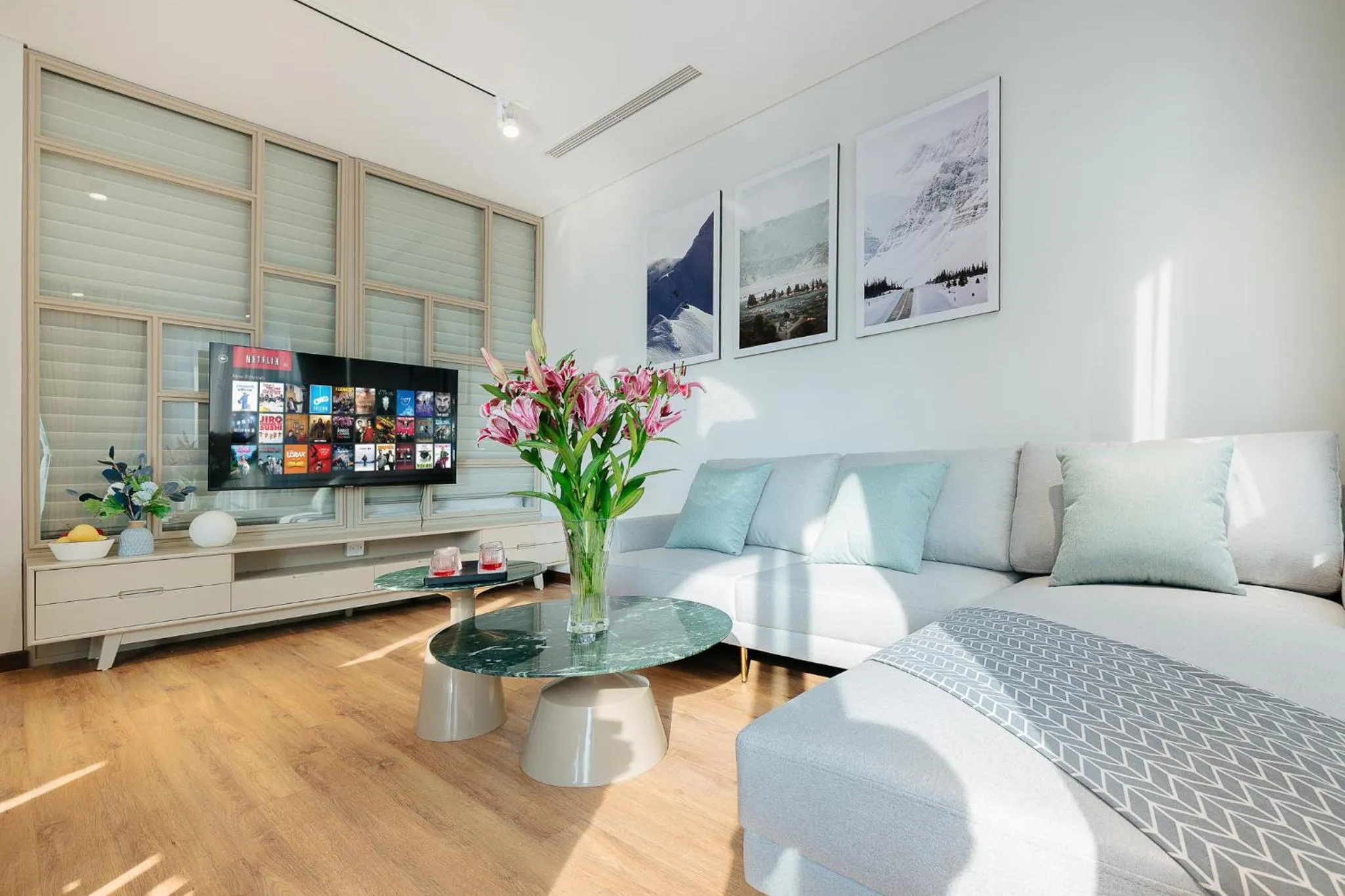 TV and multimedia in Margaery Boutique Apartment & Skyon9 Rooftop Bar