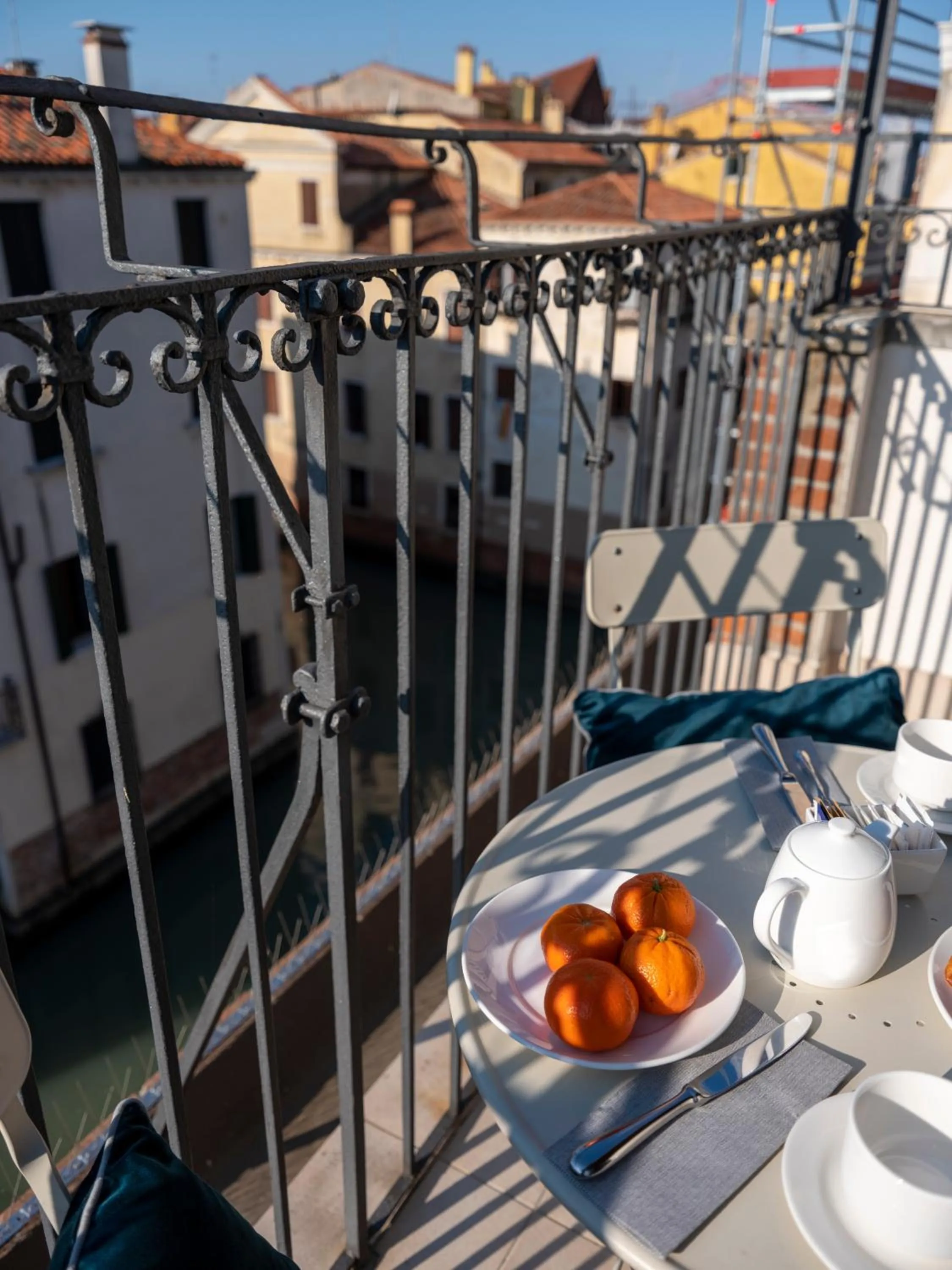 Balcony/Terrace in Foscà Venice Rooms