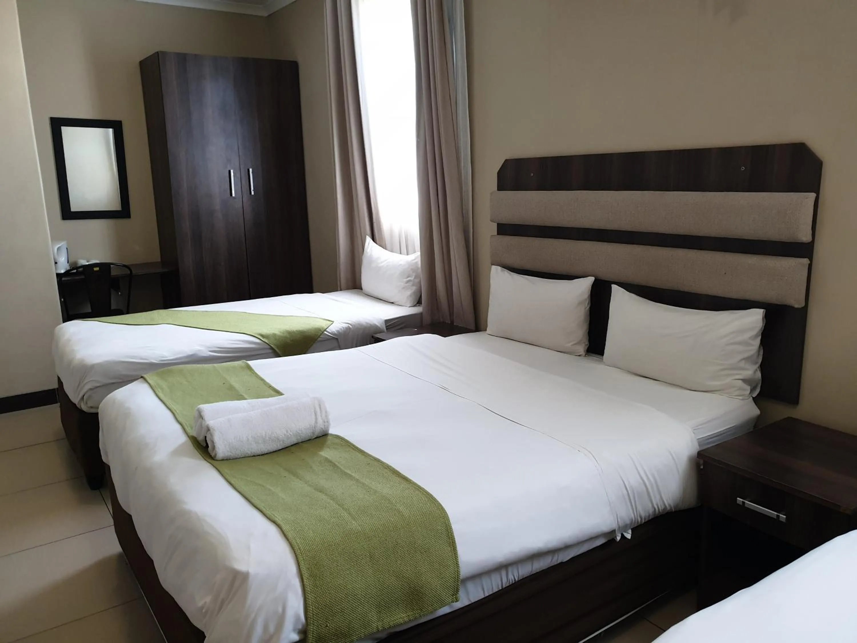 Bed in Cube Hotel