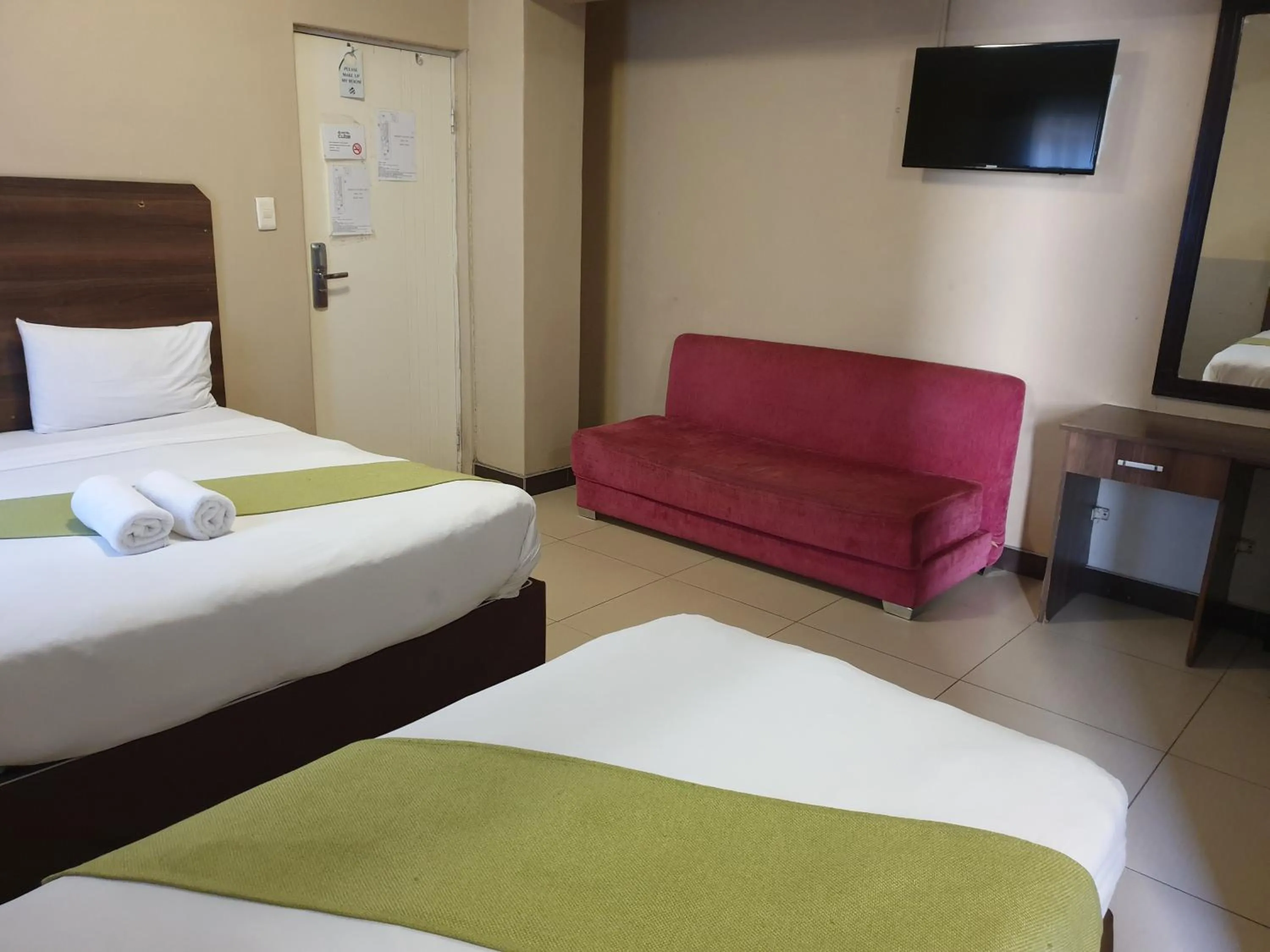 Bed in Cube Hotel