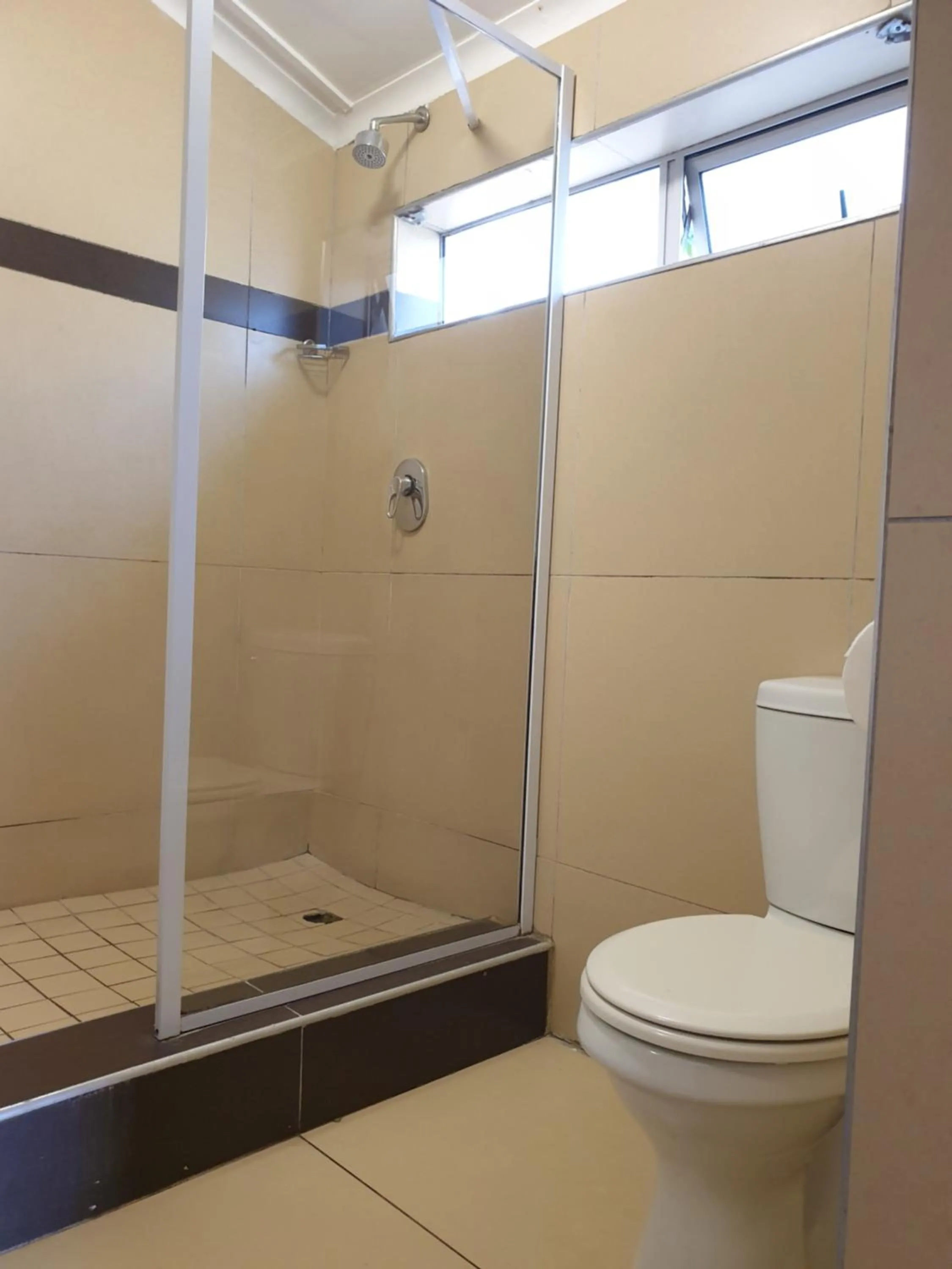 Shower in Cube Hotel