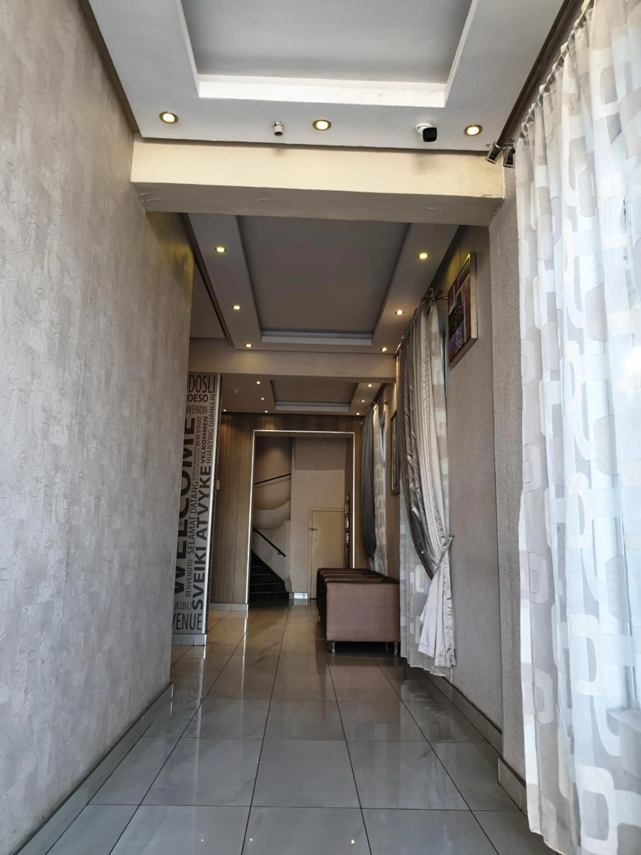 Facade/entrance in Cube Hotel